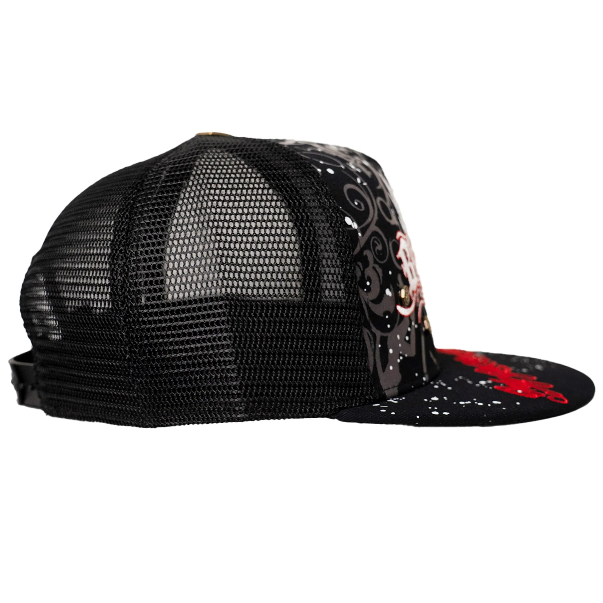 BLAC LABEL ONLY GOD CAN JUDGE ME SNAPBACK HAT (BLACK) - Image 2