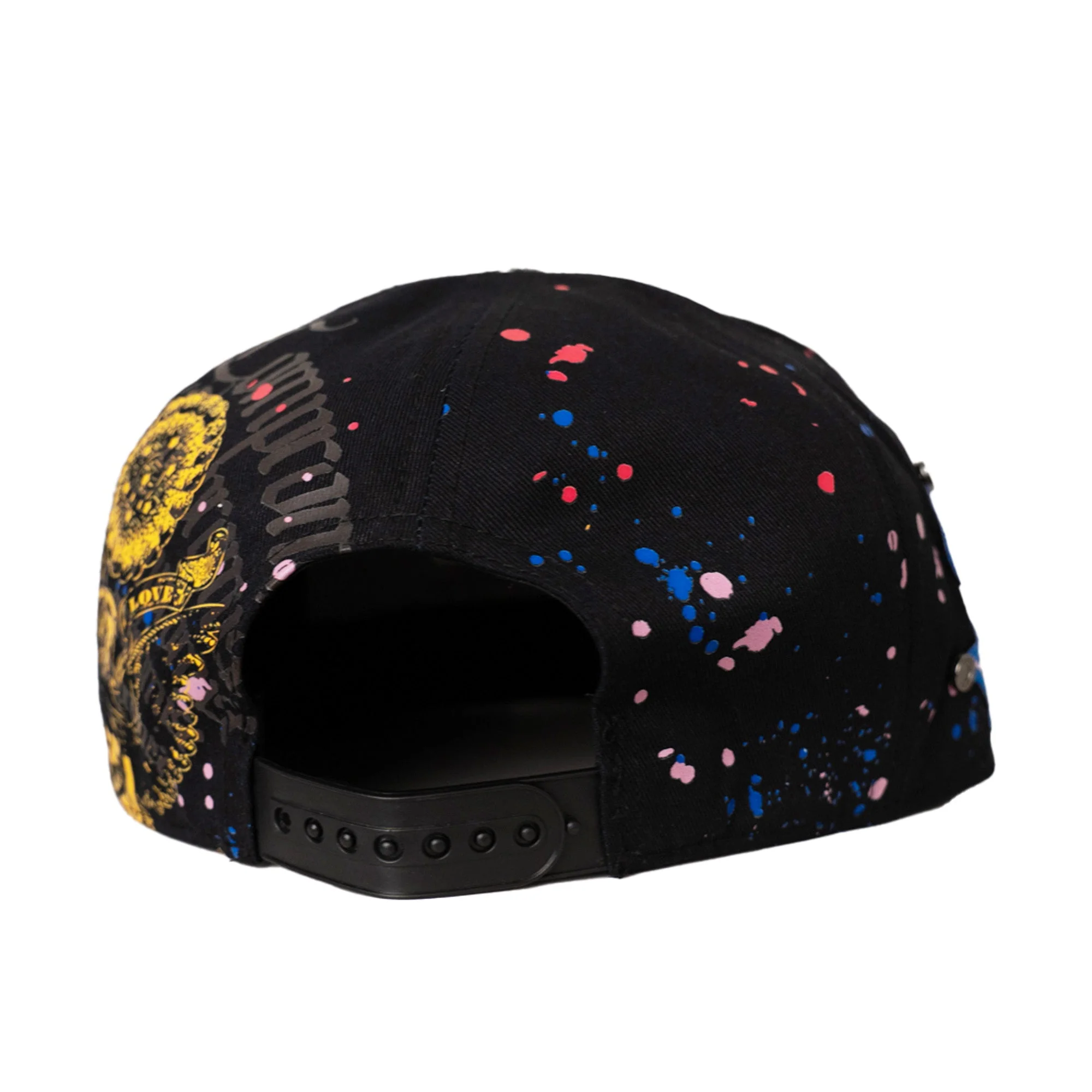BLAC LABEL PREMIUM SNAPBACK HAT (BLACK) - Image 3