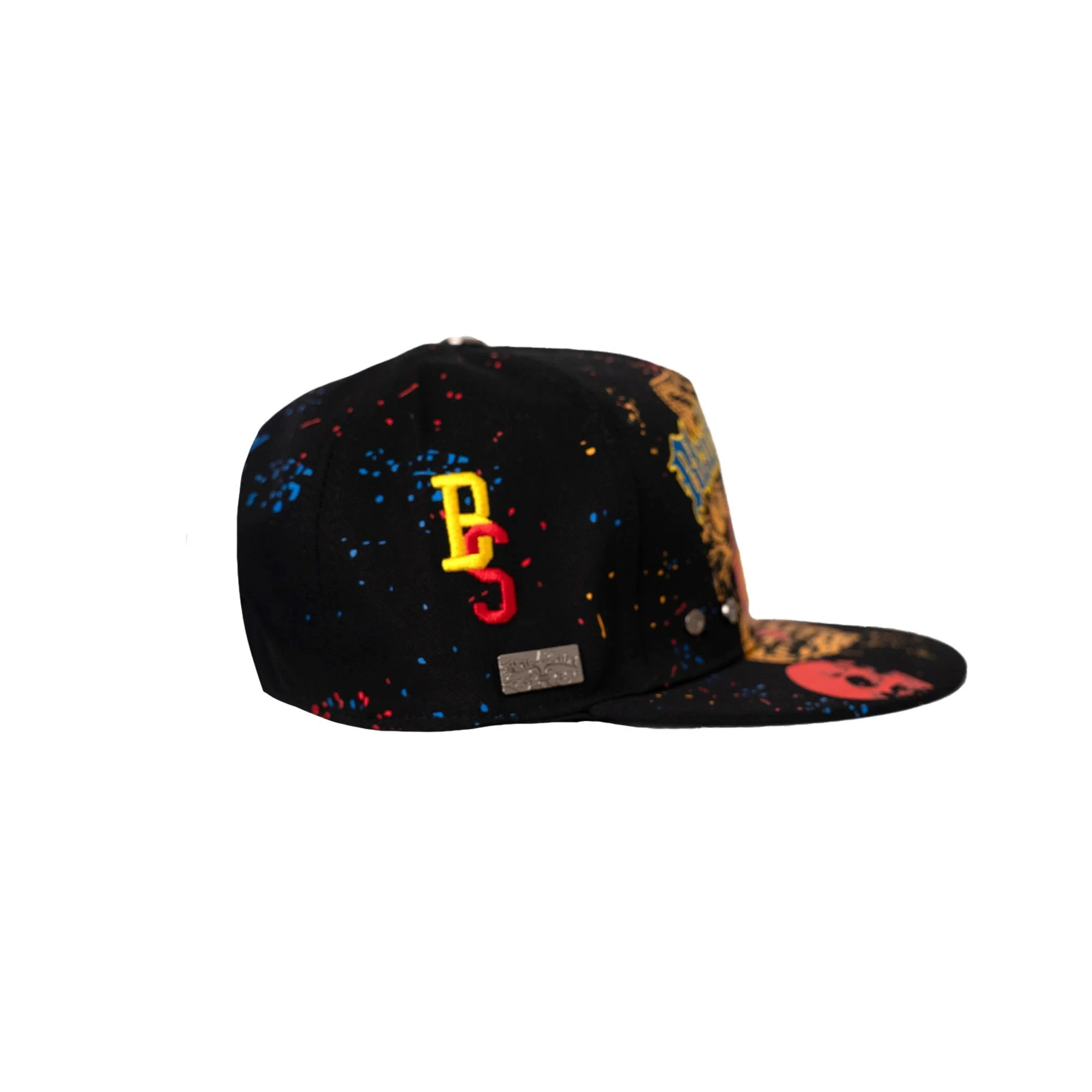 BLAC LABEL BLACK SPADES SNAPBACK HAT (BLACK) - Image 2