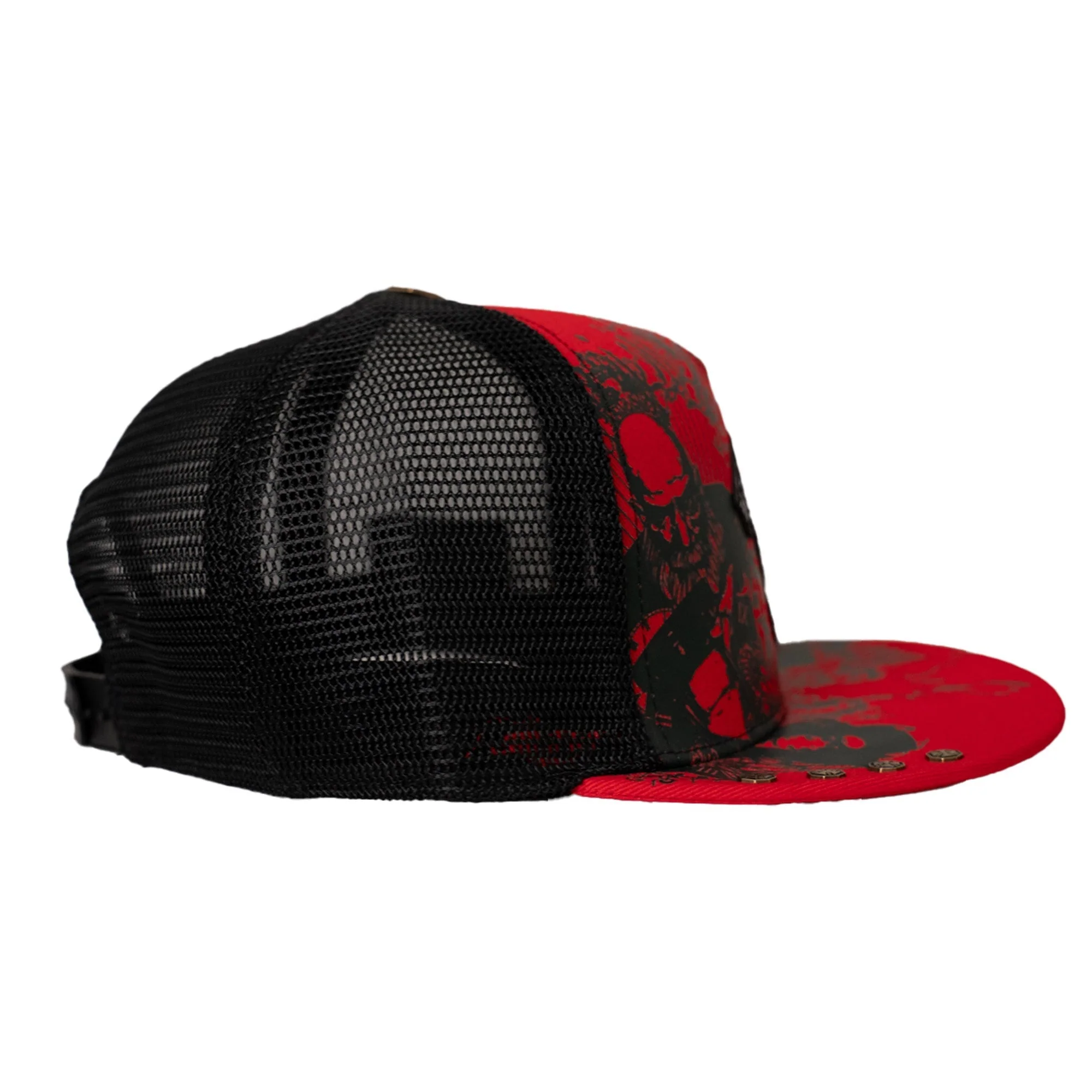 BLAC LABEL LIVE FOREVER SNAPBACK HAT (BURGUNDY) - Image 2