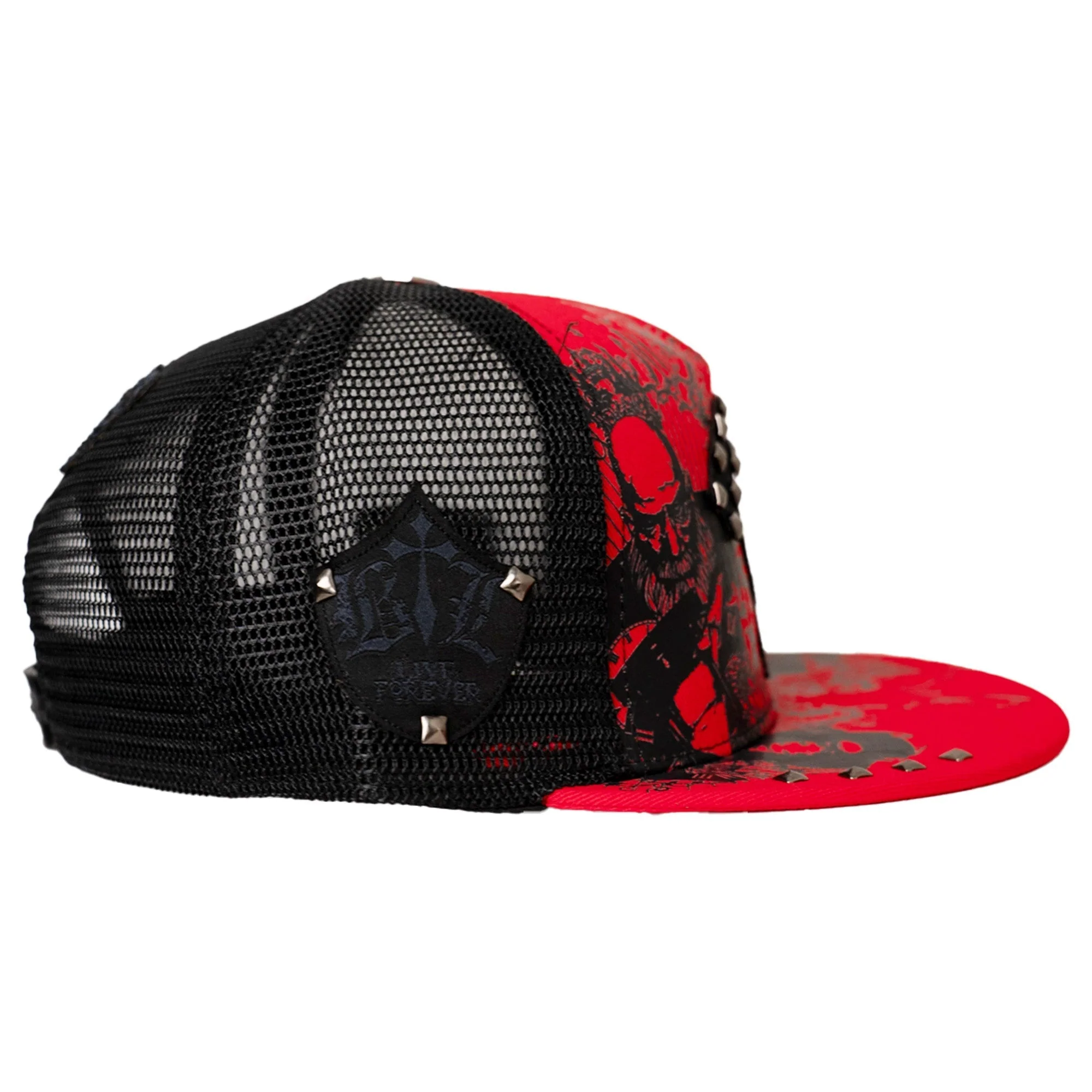 BLAC LABEL 1968 SNAPBACK HAT (RED) - Image 2