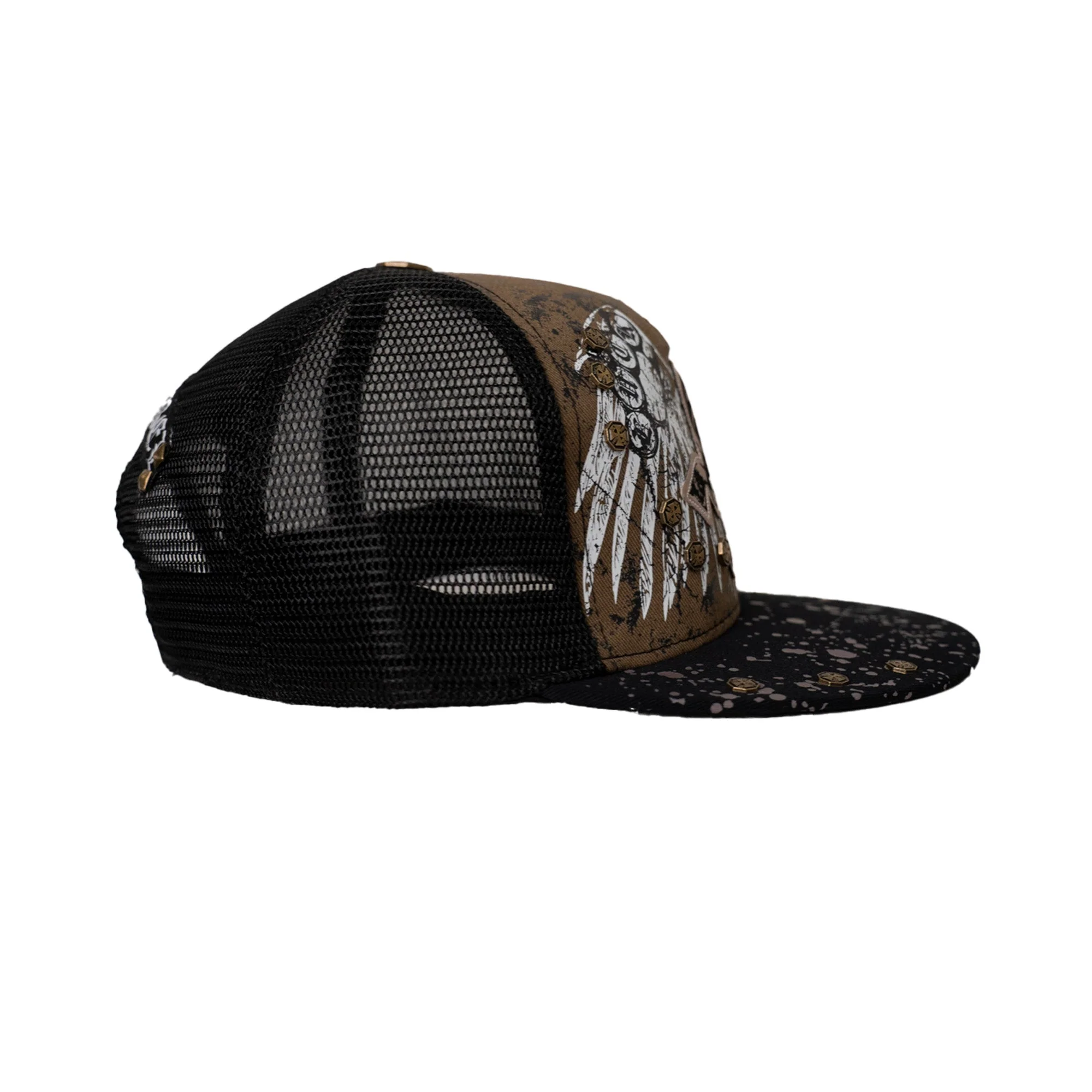 BLAC LABEL GUNS SNAPBACK HAT (WALNUT) - Image 2