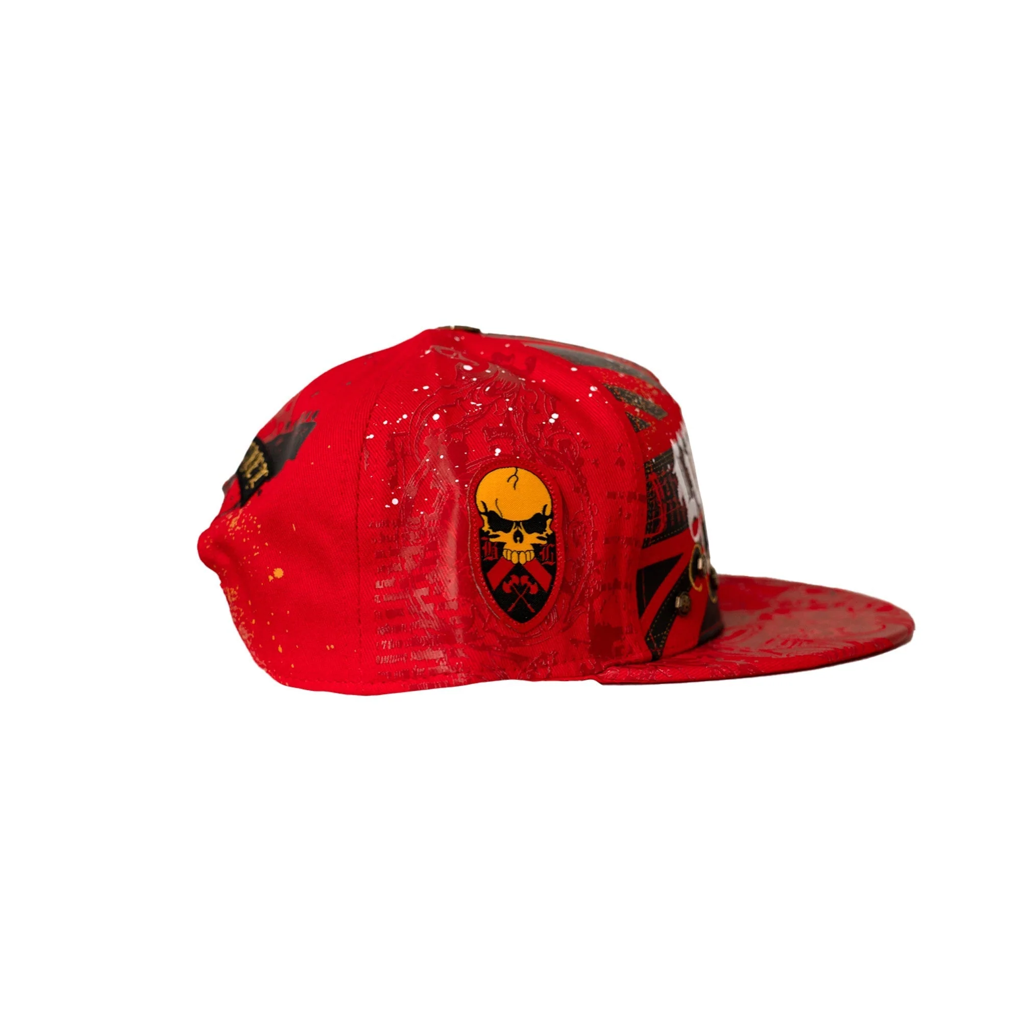 BLAC LABEL LIFESTYLE SNAPBACK HAT (RED) - Image 2