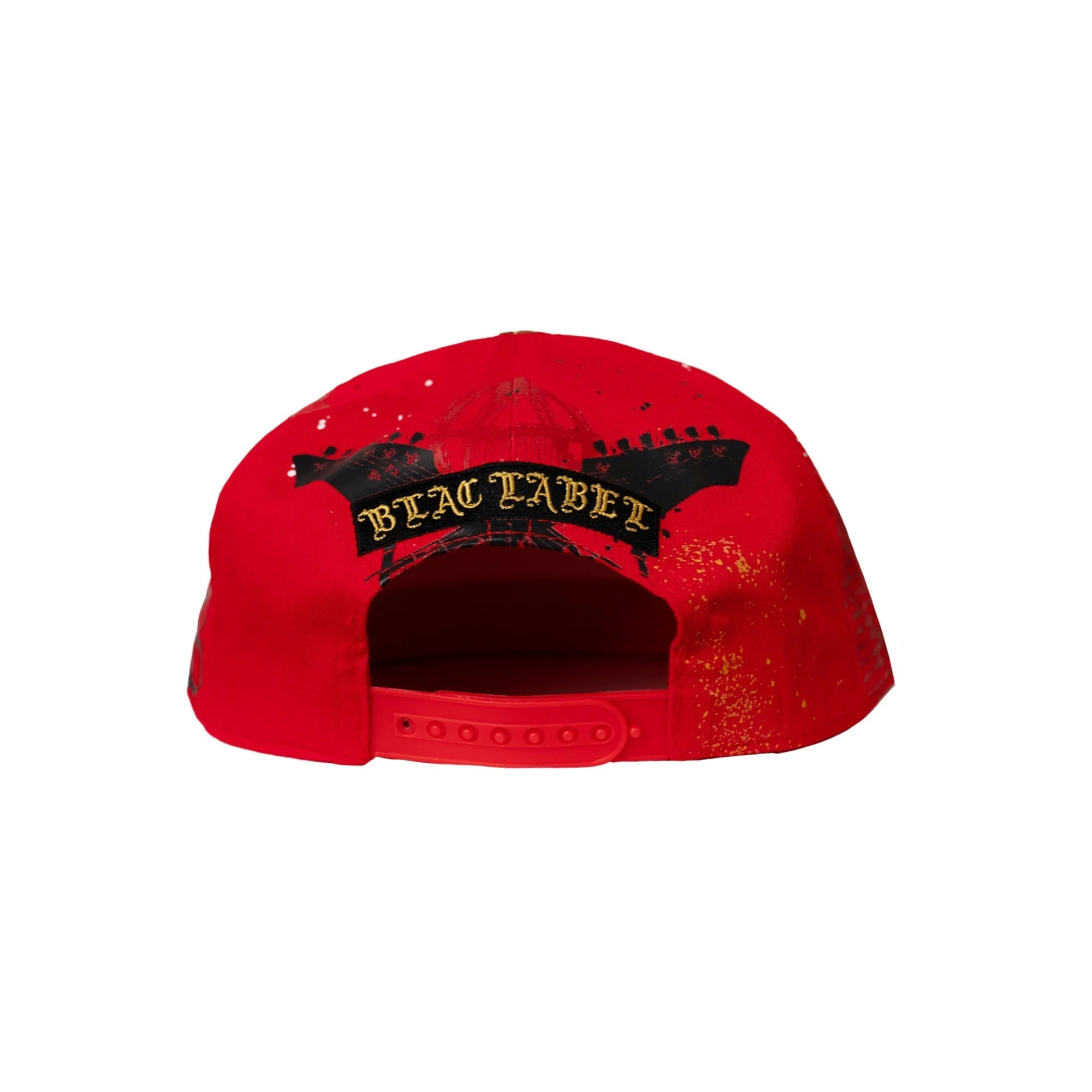 BLAC LABEL LIFESTYLE SNAPBACK HAT (RED) - Image 3