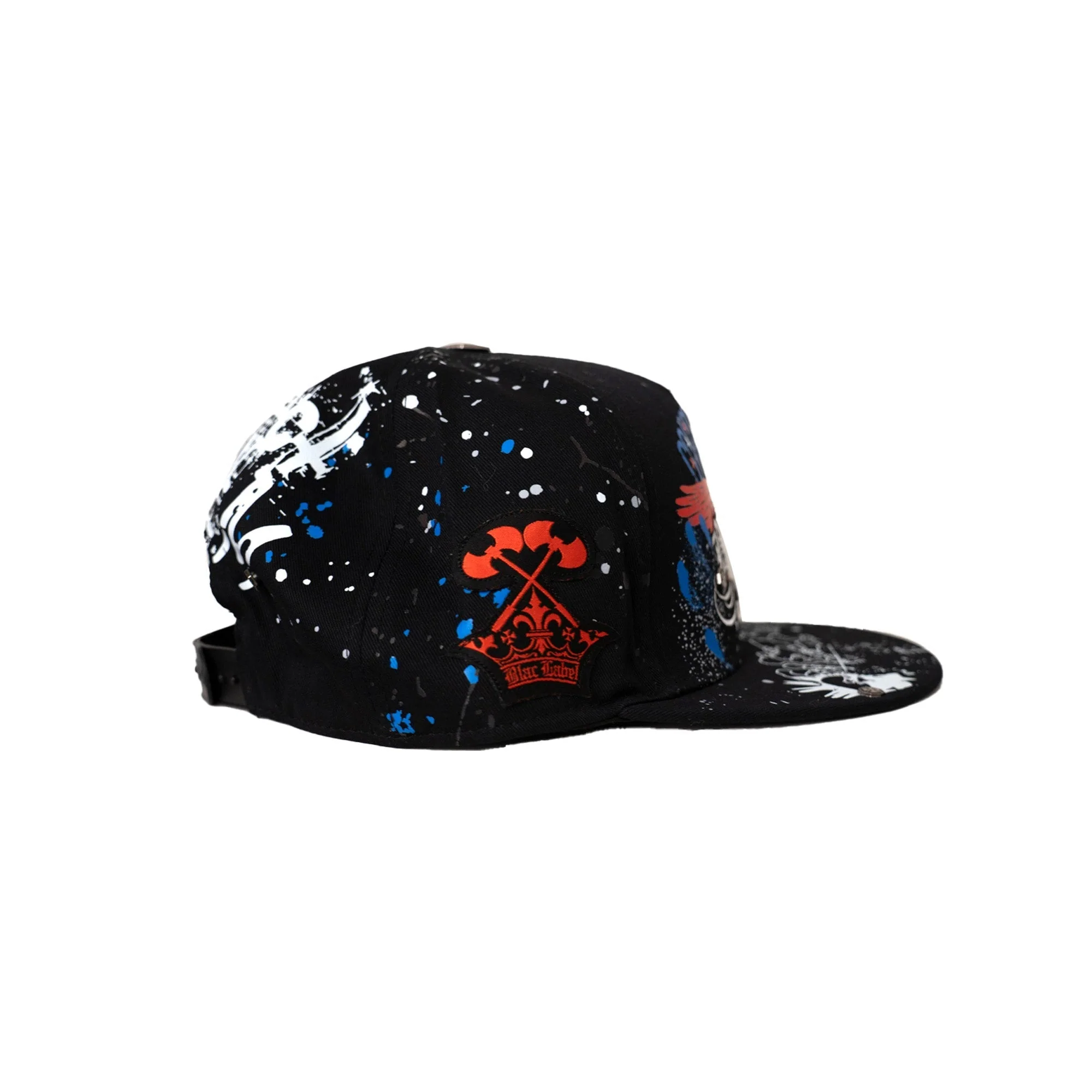 BLAC LABEL PROJECT MAYHEM SNAPBACK HAT (BLACK) - Image 2