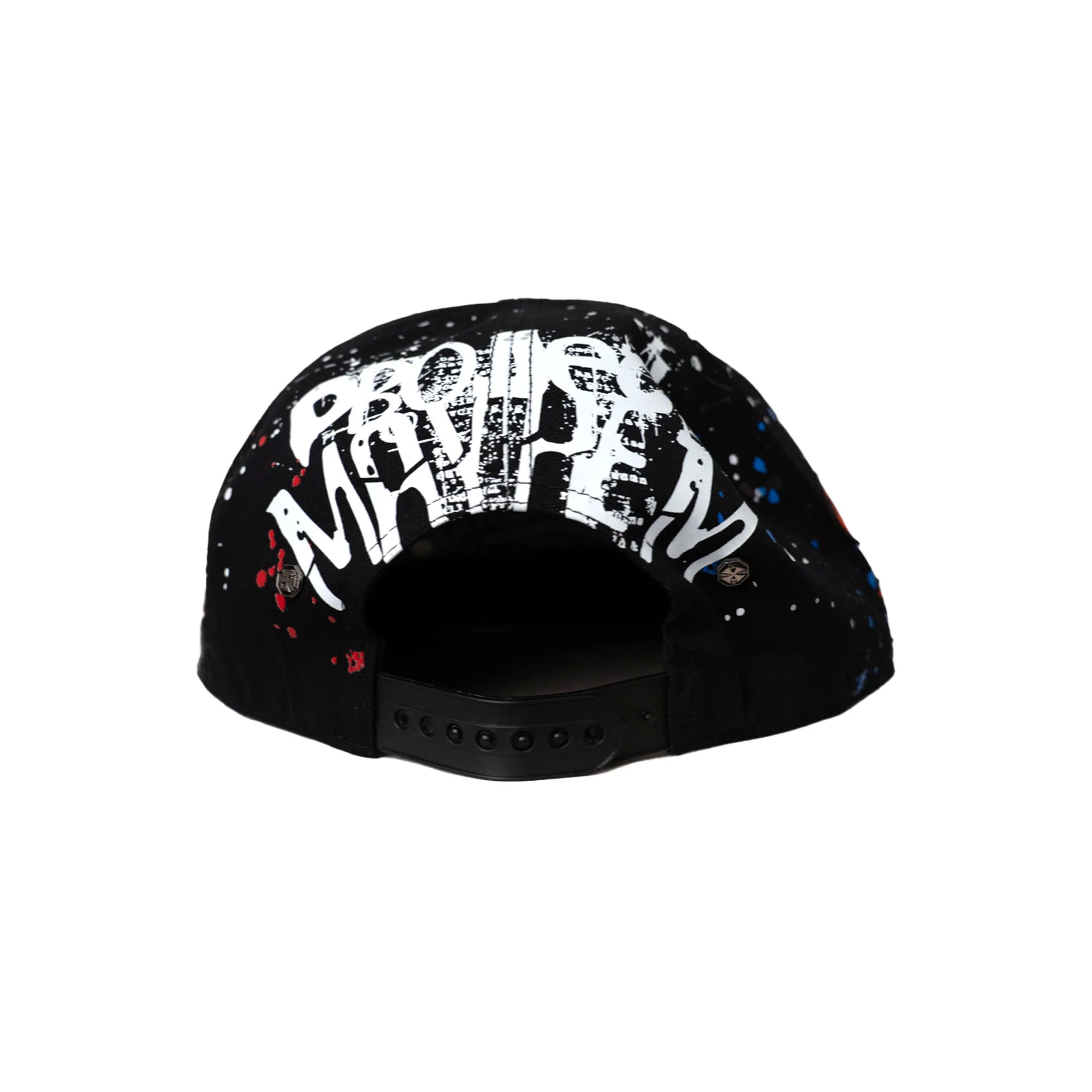 BLAC LABEL PROJECT MAYHEM SNAPBACK HAT (BLACK) - Image 3