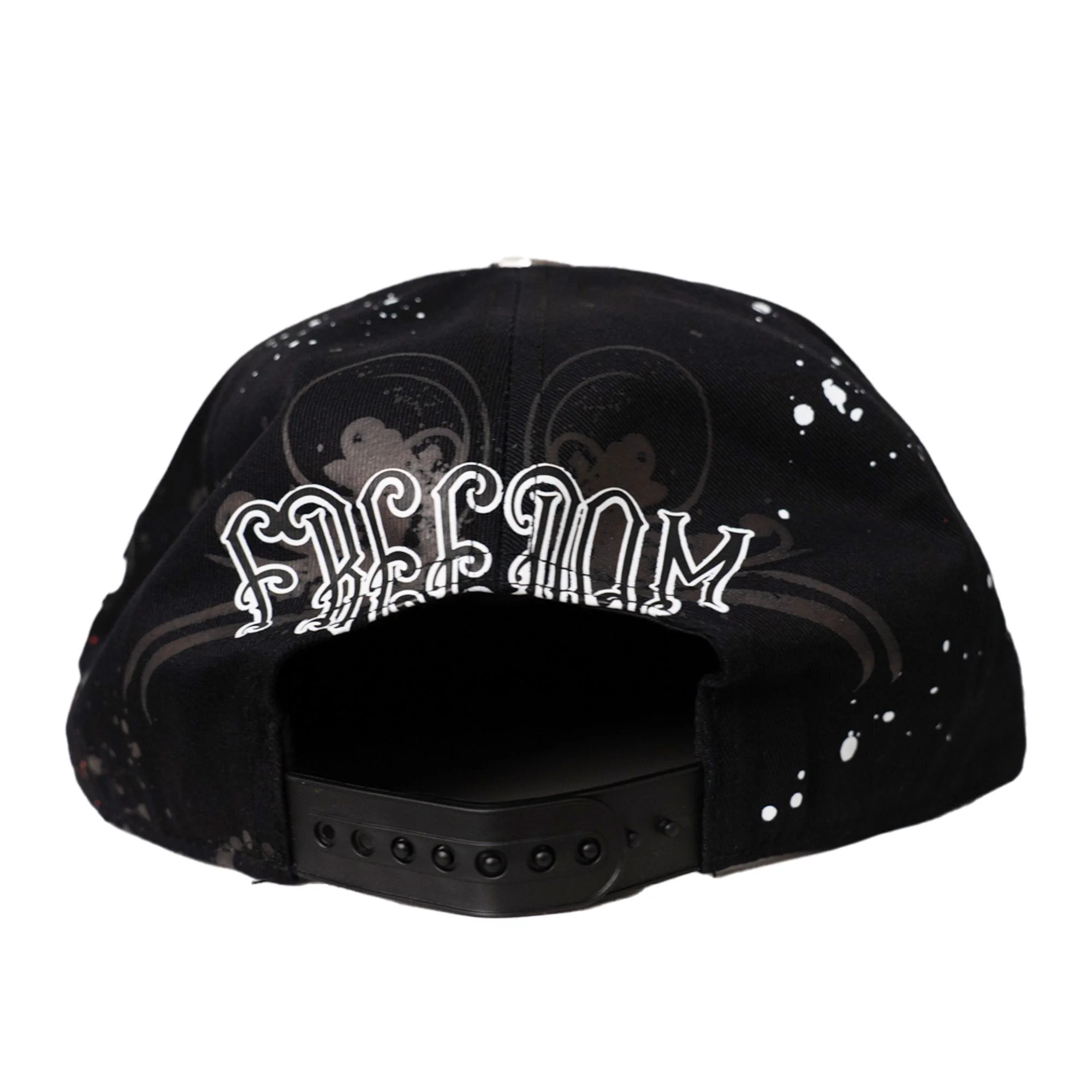 BLAC LABEL BRAVE SNAPBACK HAT (BLACK) - Image 3