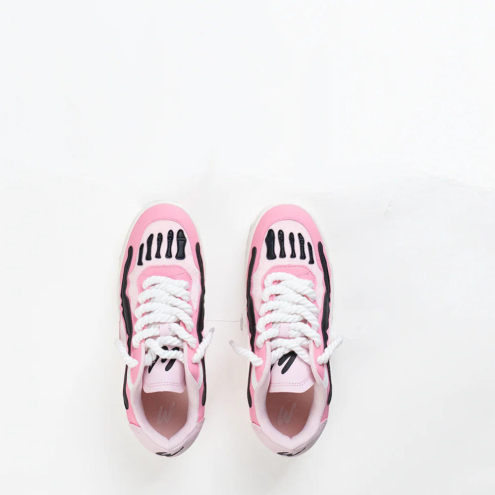 BONES SNEAKERS (CRUSHED VELVET) - Image 4
