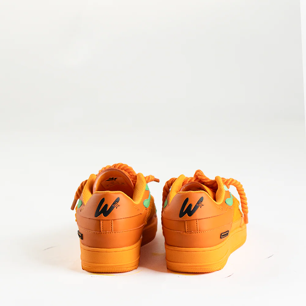 BONES SNEAKERS (UNCHAINED BEAR ORANGE) - Image 3