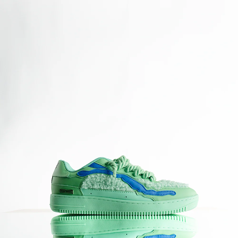 BONES SNEAKERS (UNCHAINED BEAR GREEN) - Image 2