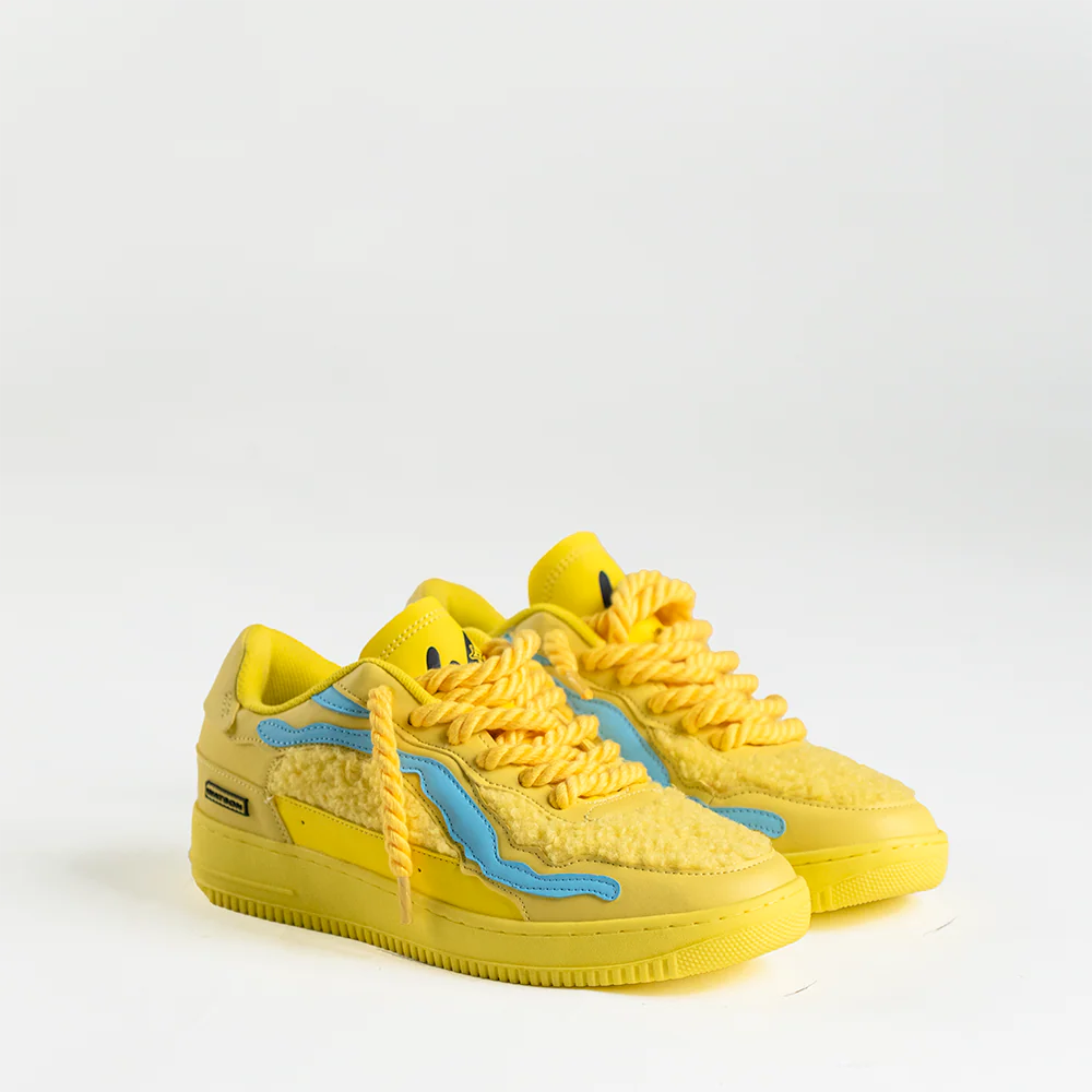 BONES SNEAKERS (UNCHAINED BEAR YELLOW)