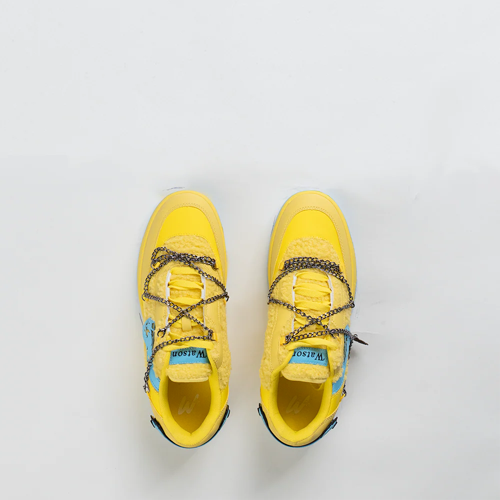 BONES SNEAKERS (UNCHAINED BEAR YELLOW) - Image 4