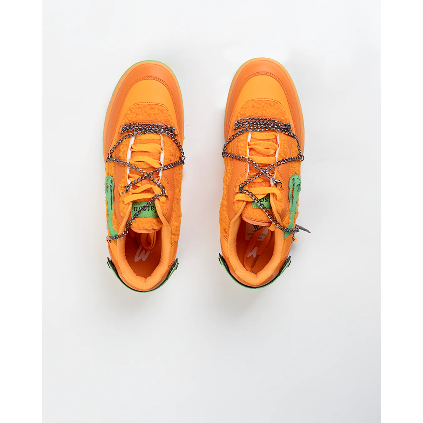 COURT CLASSIC SNEAKERS (UNCHAINED BEARS ORANGE) - Image 4