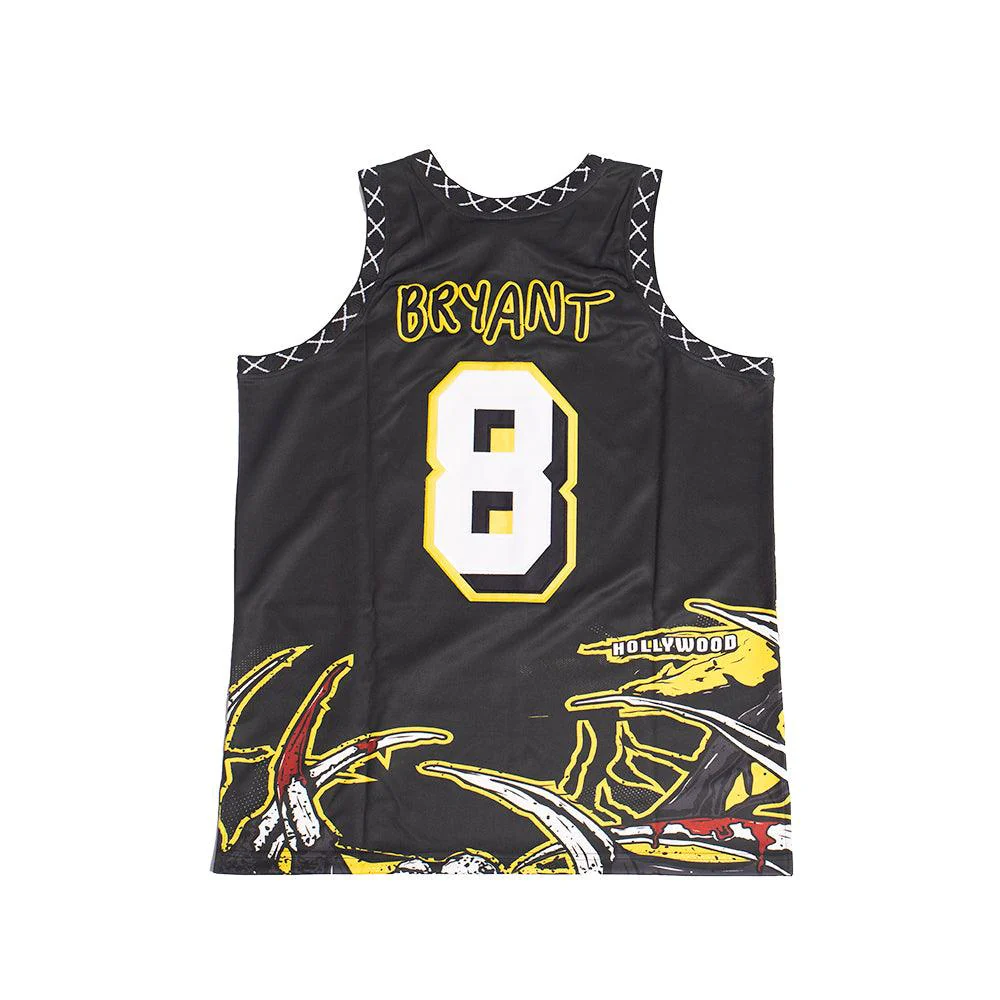 BRAND X AWAKEN THE BEAST IN LA BASKETBALL JERSEY (BLACK) - Image 3
