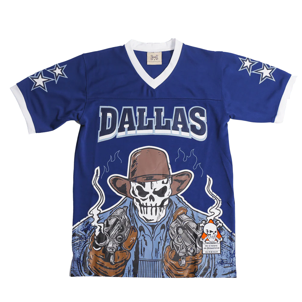 BRAND X AMERICA'S TEAM YOUTH FOOTBALL JERSEY (NAVY)