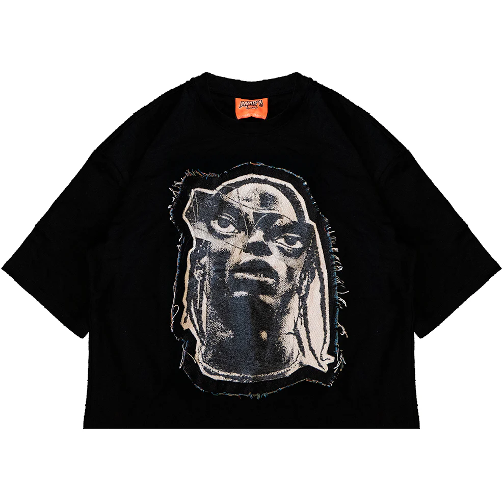 TRAVIS SCOTT BIG HEAD TAPESTRY T-SHIRT