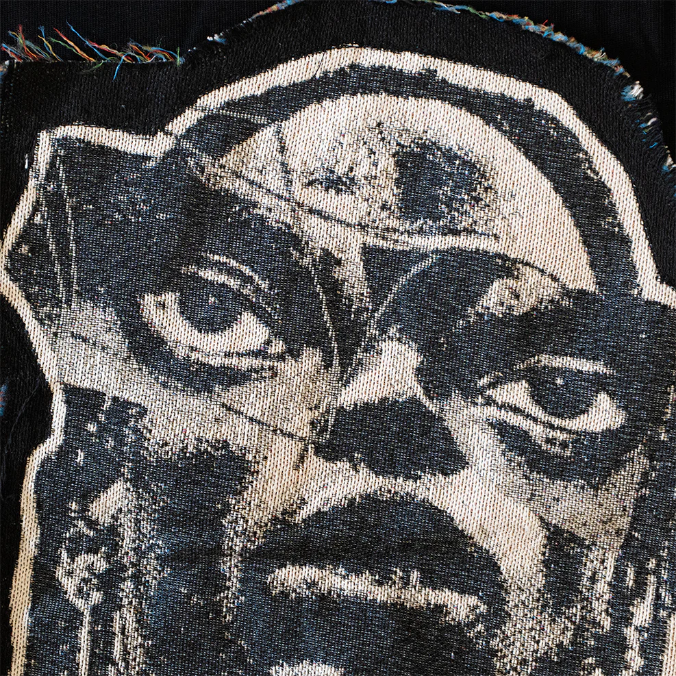 TRAVIS SCOTT BIG HEAD TAPESTRY T-SHIRT - Image 2