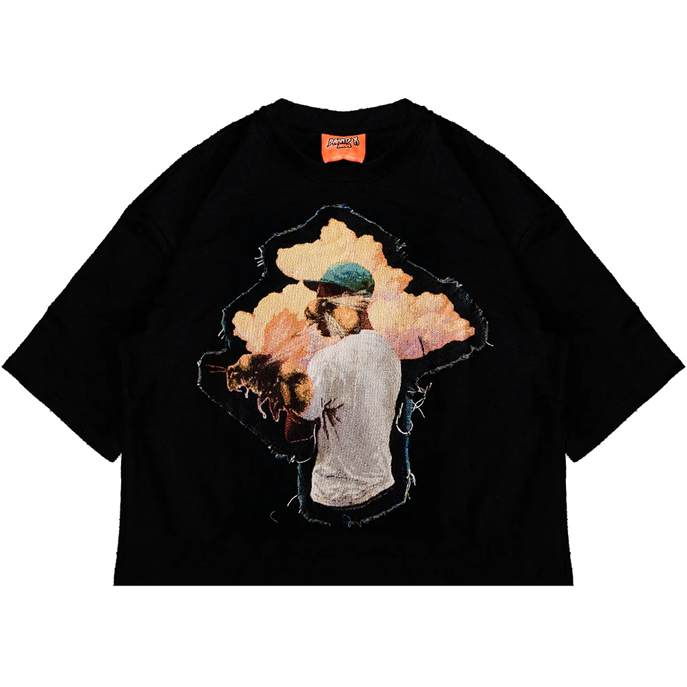 FLOWER BOY TAPESTRY T-SHIRT