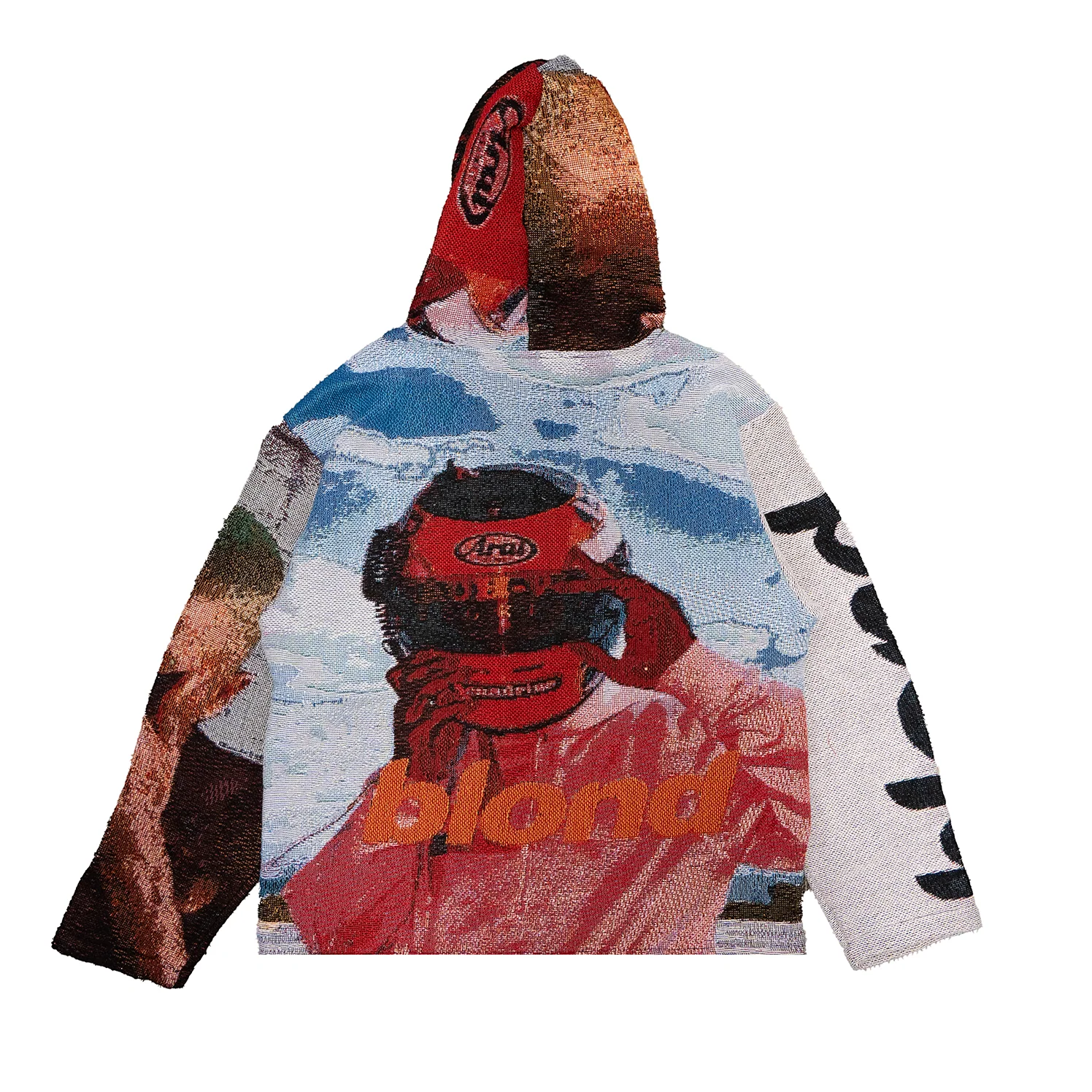 BLOND TAPESTRY HOODIE - Image 4