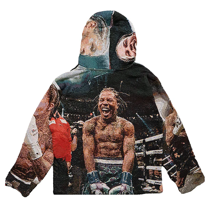 GERVONTA TAPESTRY HOODIE - Image 4