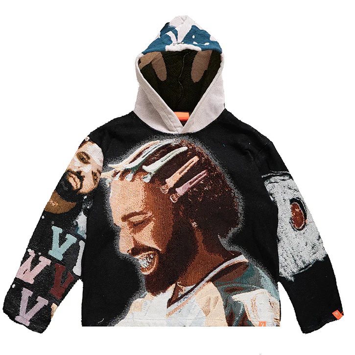 DRAKE CLIPS TAPESTRY HOODIE - Image 3