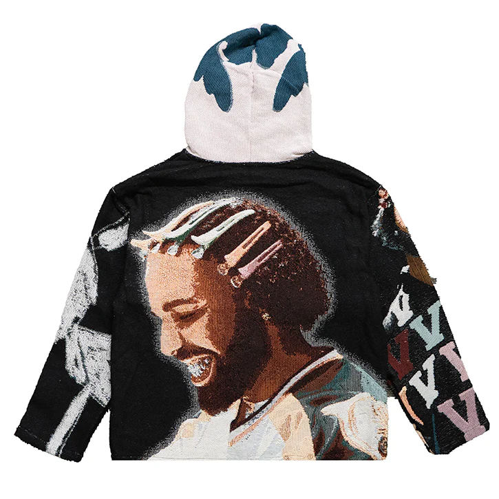 DRAKE CLIPS TAPESTRY HOODIE - Image 4