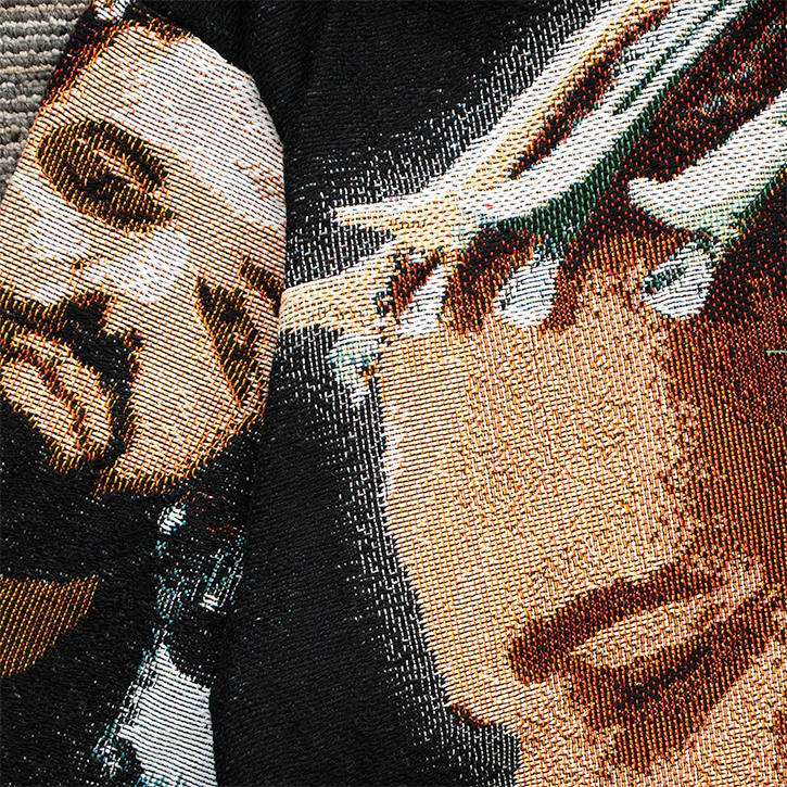 DRAKE CLIPS TAPESTRY HOODIE - Image 5
