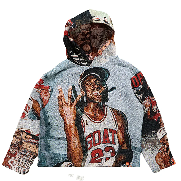 MICHAEL JORDAN TAPESTRY HOODIE