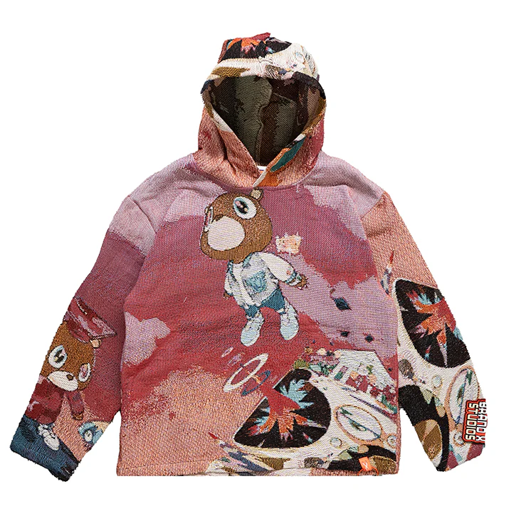 GRADUATION TAPESTRY HOODIE - Image 3