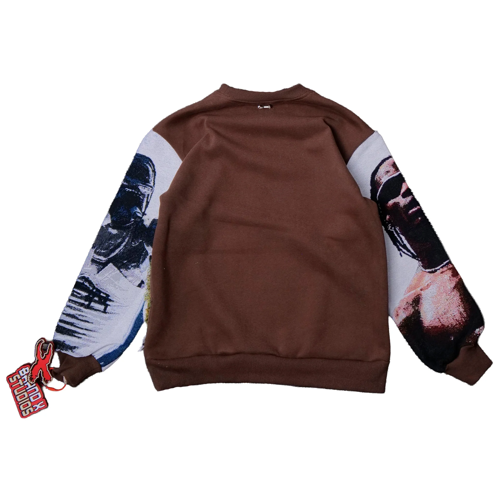 TRAVIS SCOTT CUTOUT TAPESTRY SWEATSHIRT - Image 4