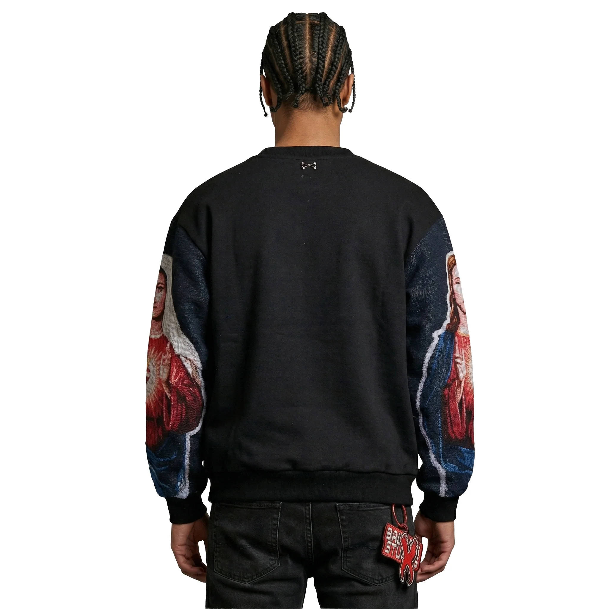SERENITY CUTOUT TAPESTRY SWEATSHIRT - Image 2