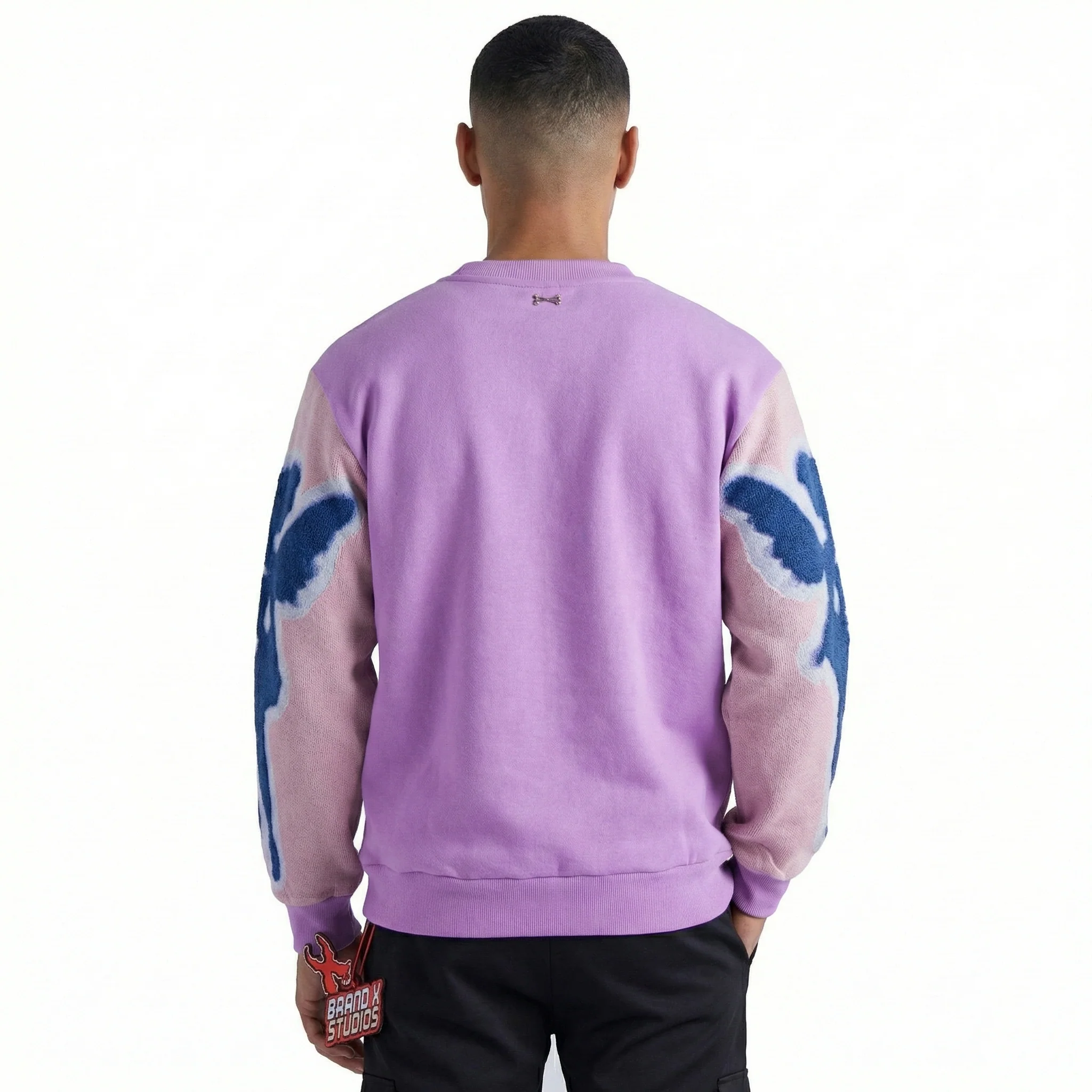 DRAKE CLIPS CUTOUT TAPESTRY SWEATSHIRT - Image 2