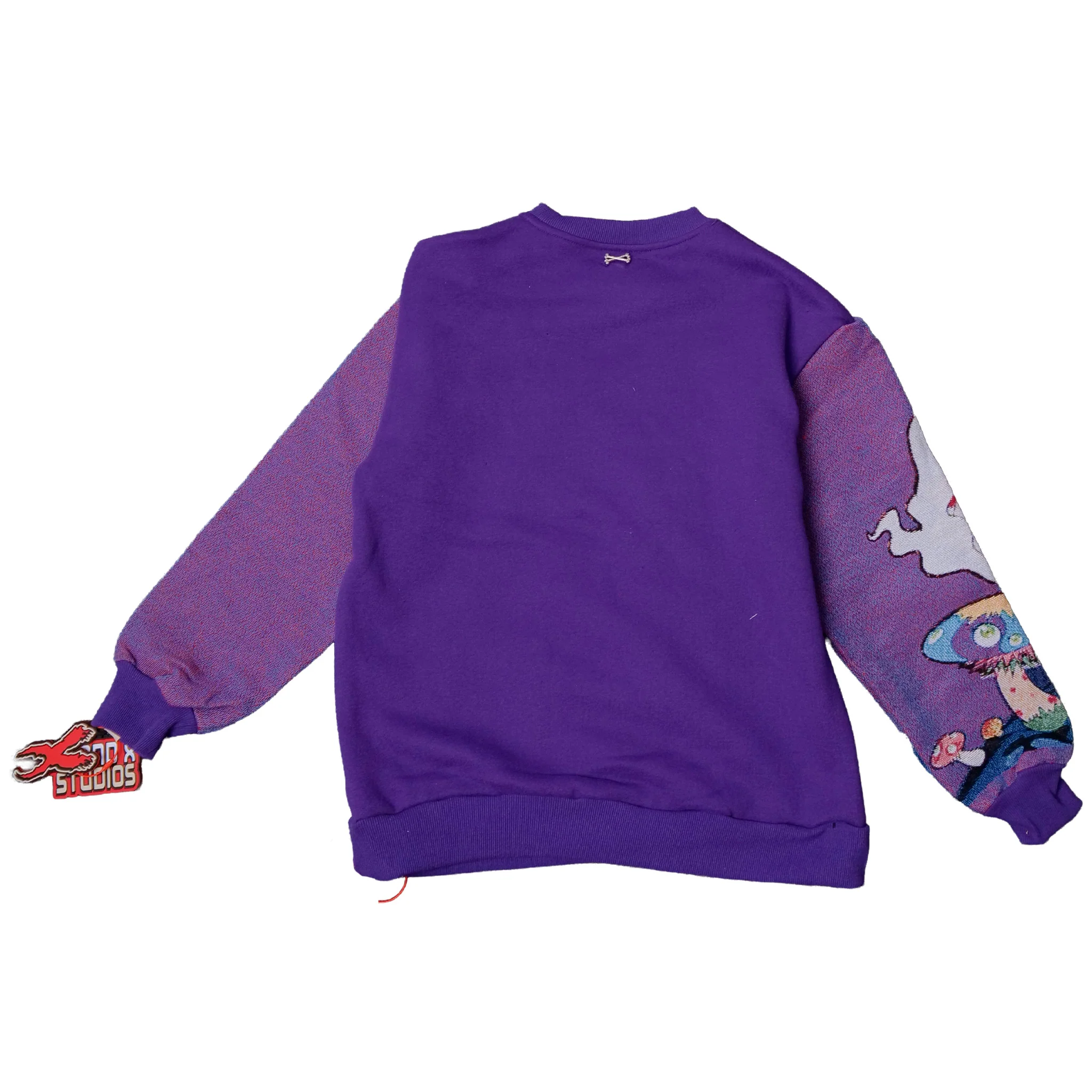 GRADUATION CUTOUT TAPESTRY SWEATSHIRT - Image 4