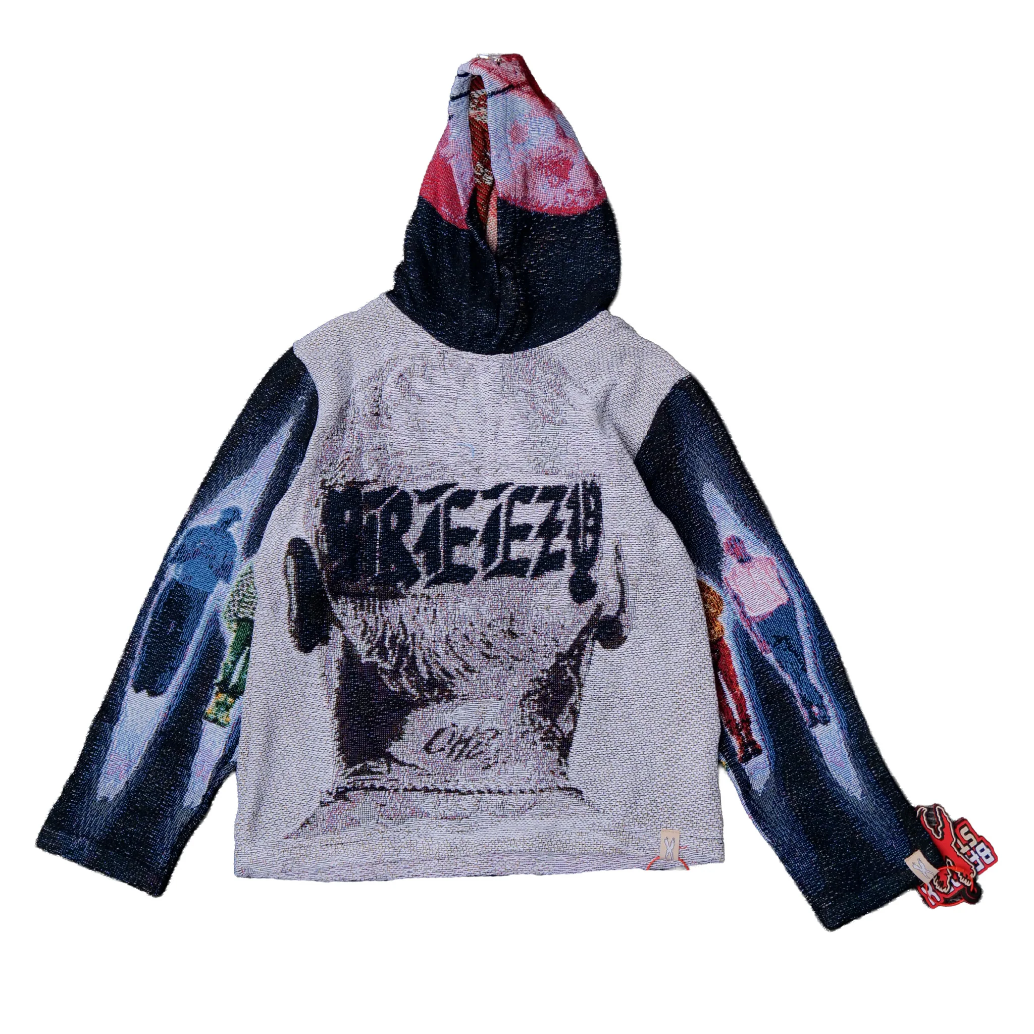 CHRIS BROWN TAPESTRY HOODIE - Image 3