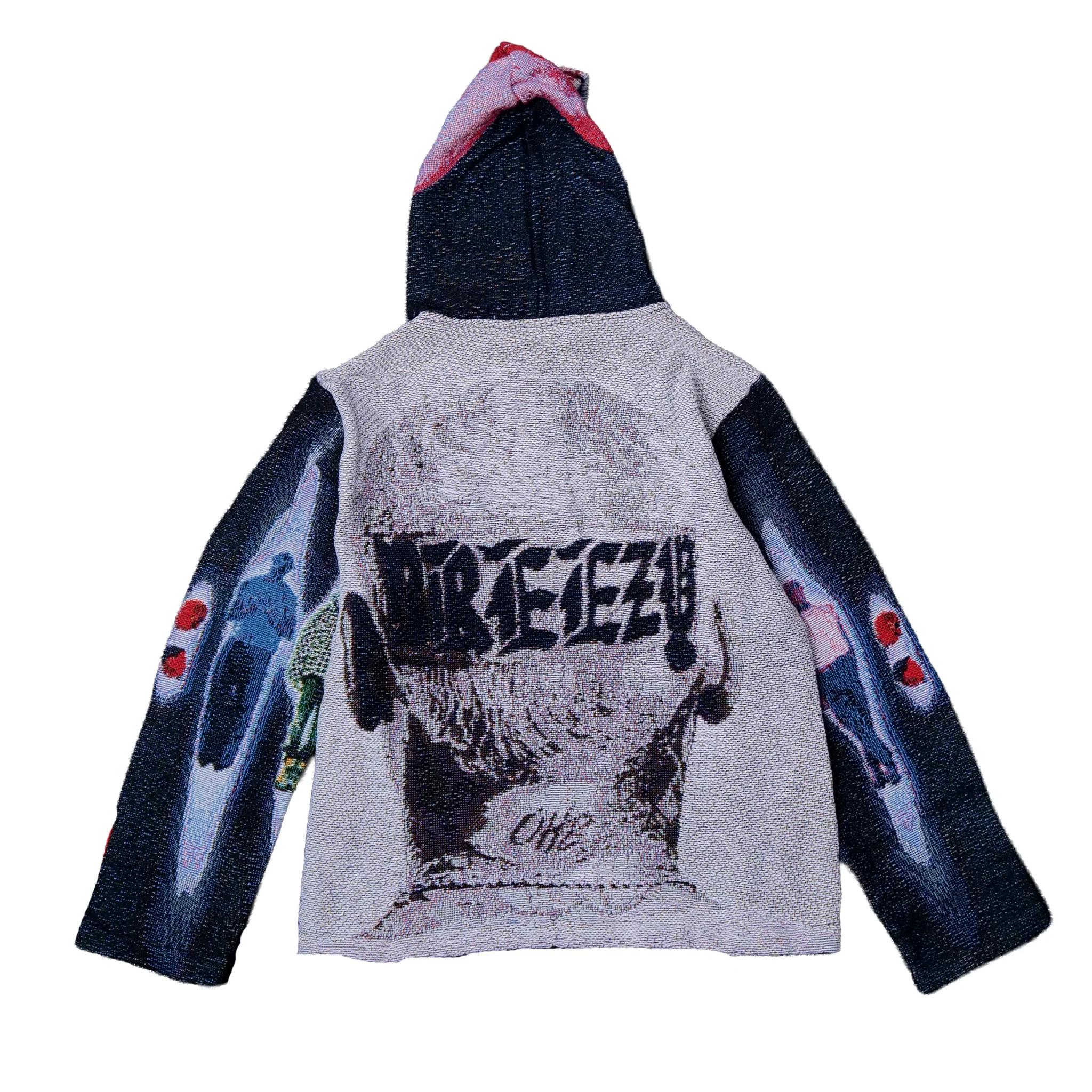 CHRIS BROWN TAPESTRY HOODIE - Image 4