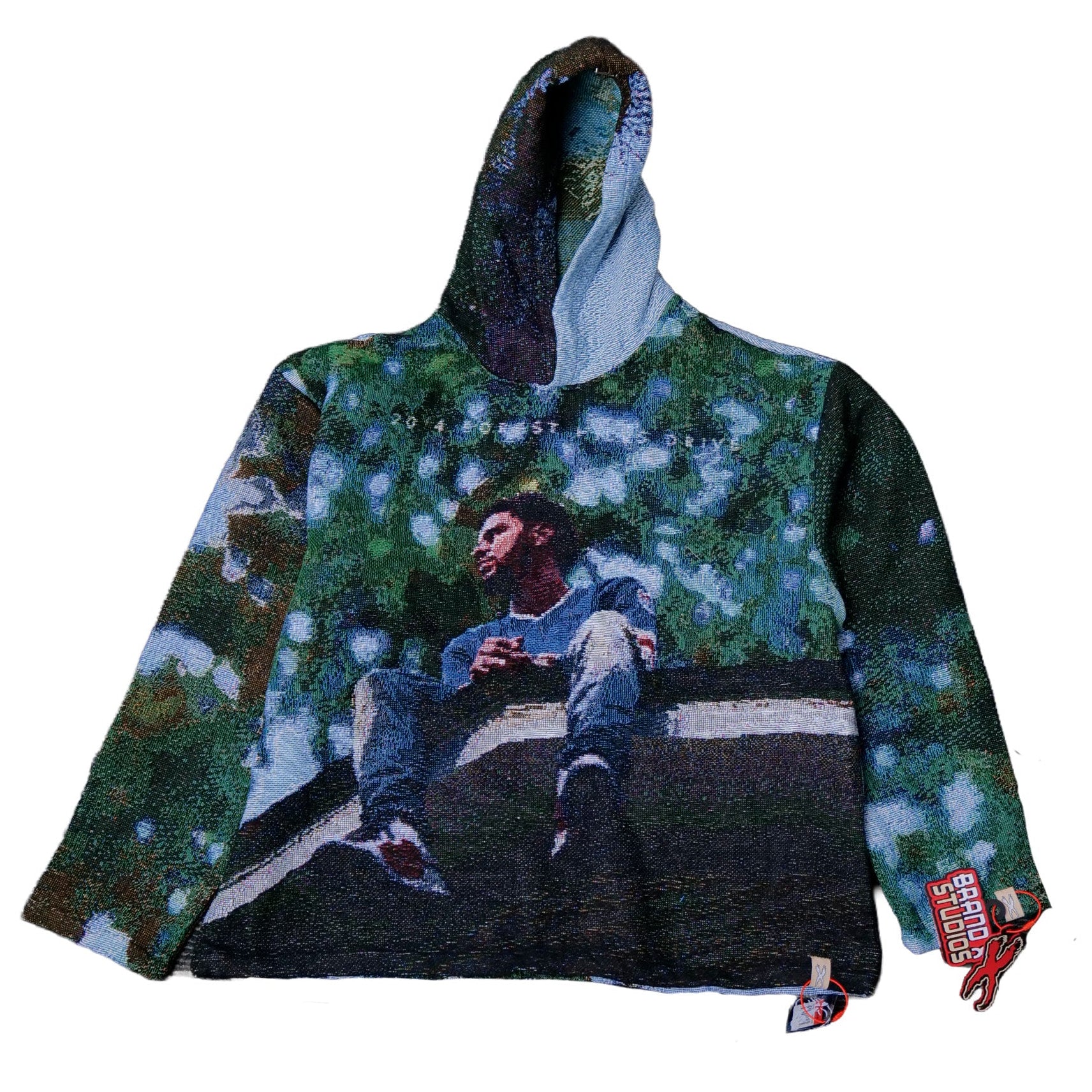 J COLE FOREST HILLS DR TAPESTRY HOODIE - Image 3