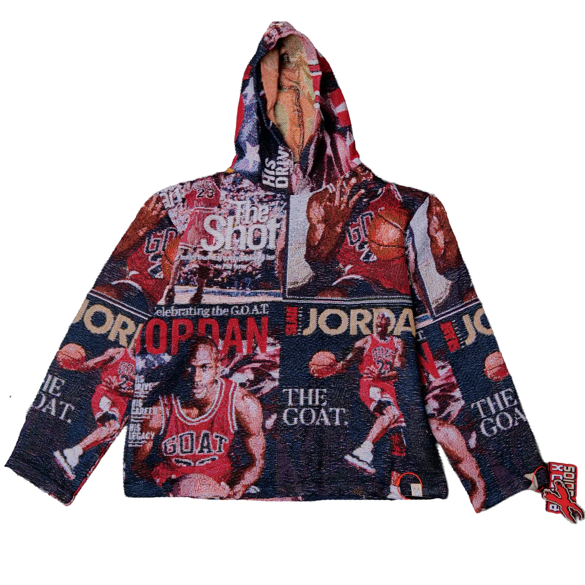 JORDAN MAGAZINE TAPESTRY HOODIE - Image 3