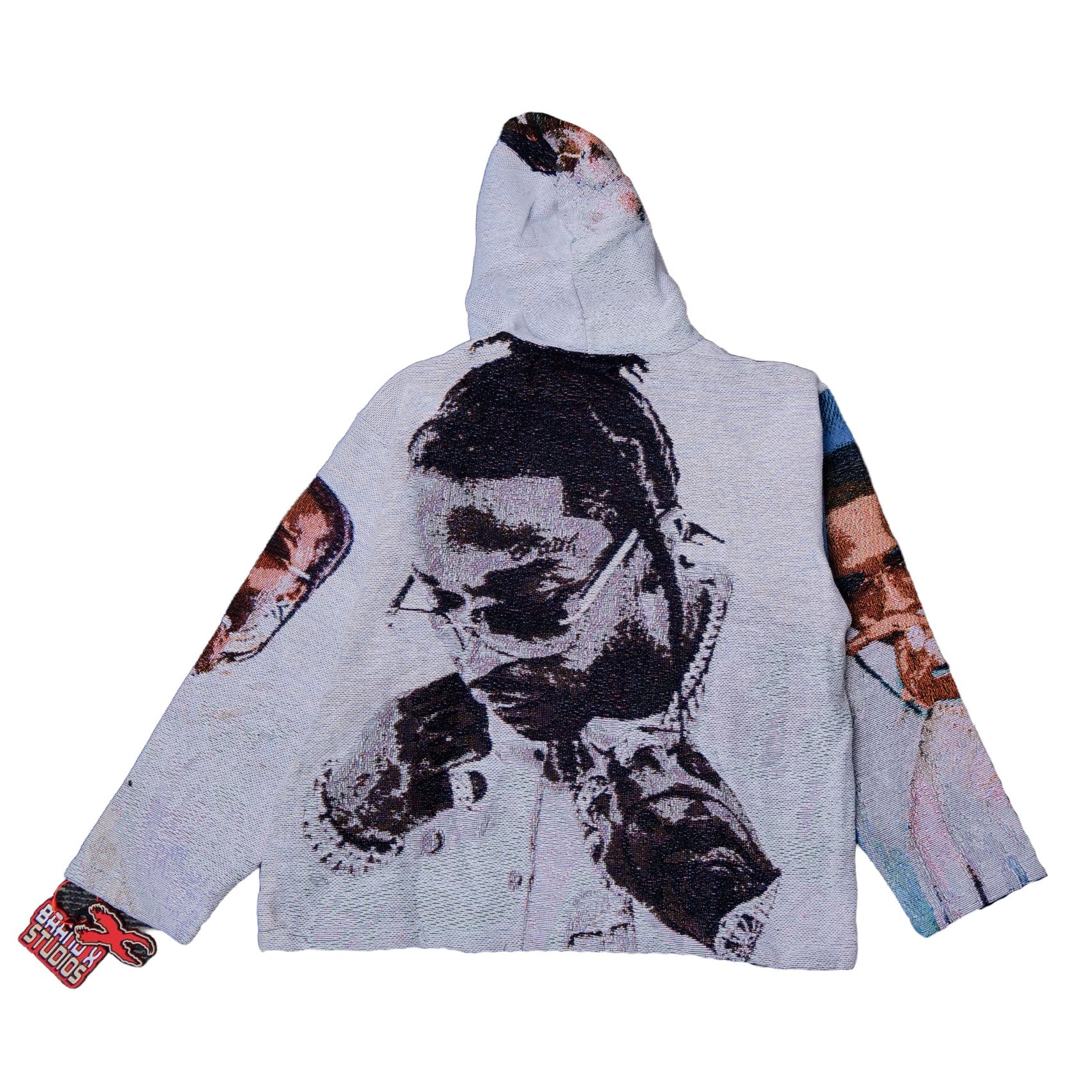 POP SMOKE TAPESTRY HOODIE - Image 4