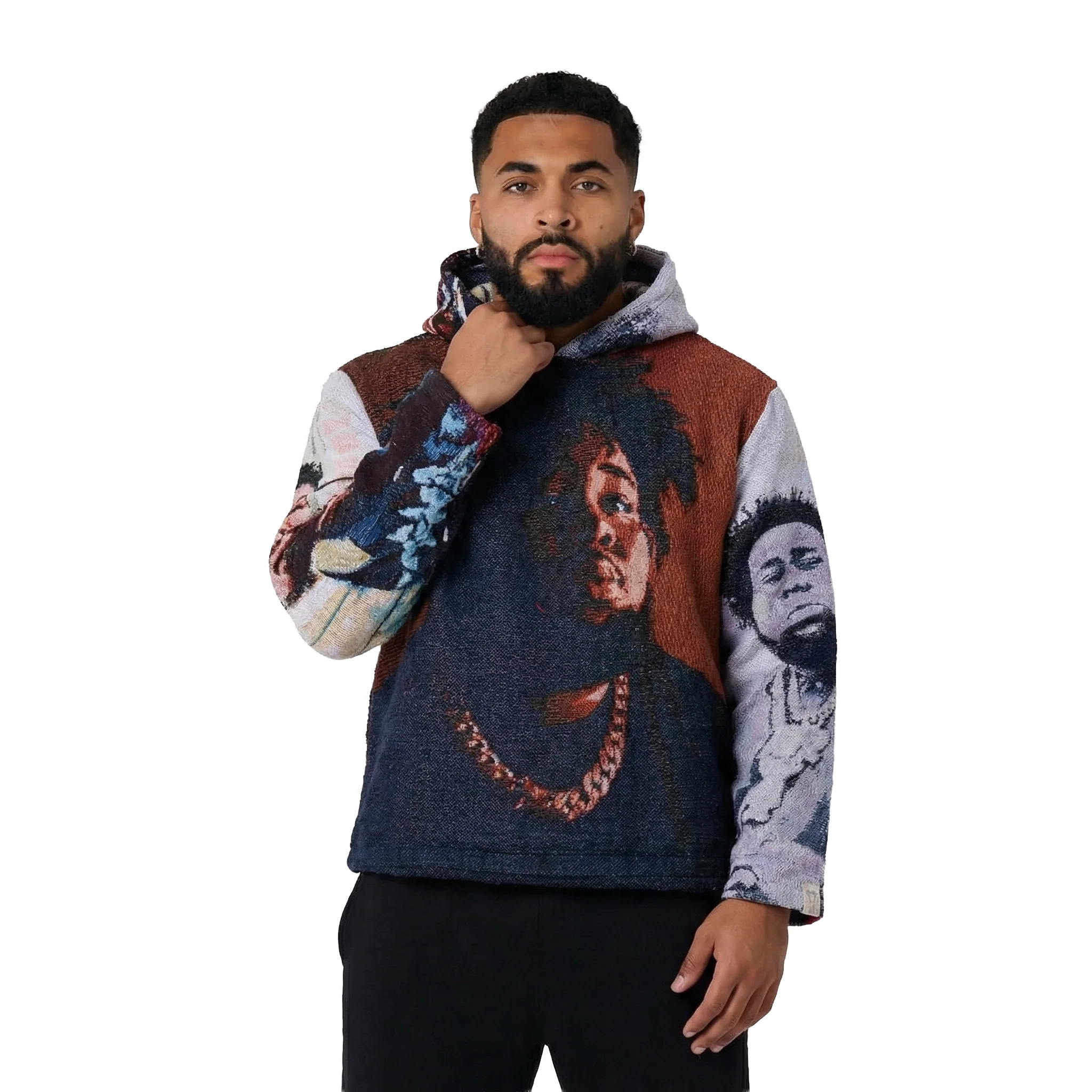 ROD WAVE TAPESTRY HOODIE