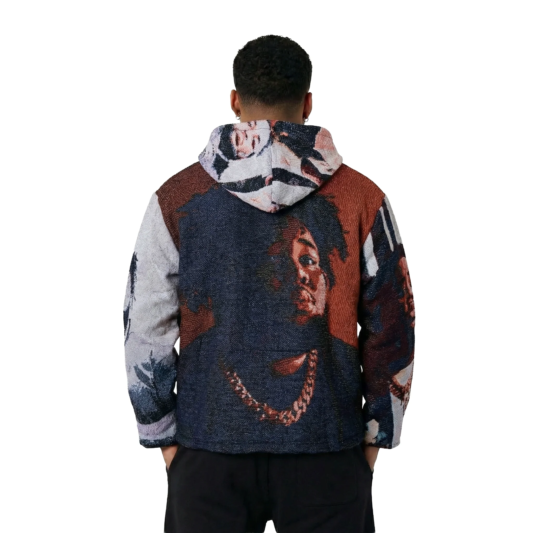 ROD WAVE TAPESTRY HOODIE - Image 2