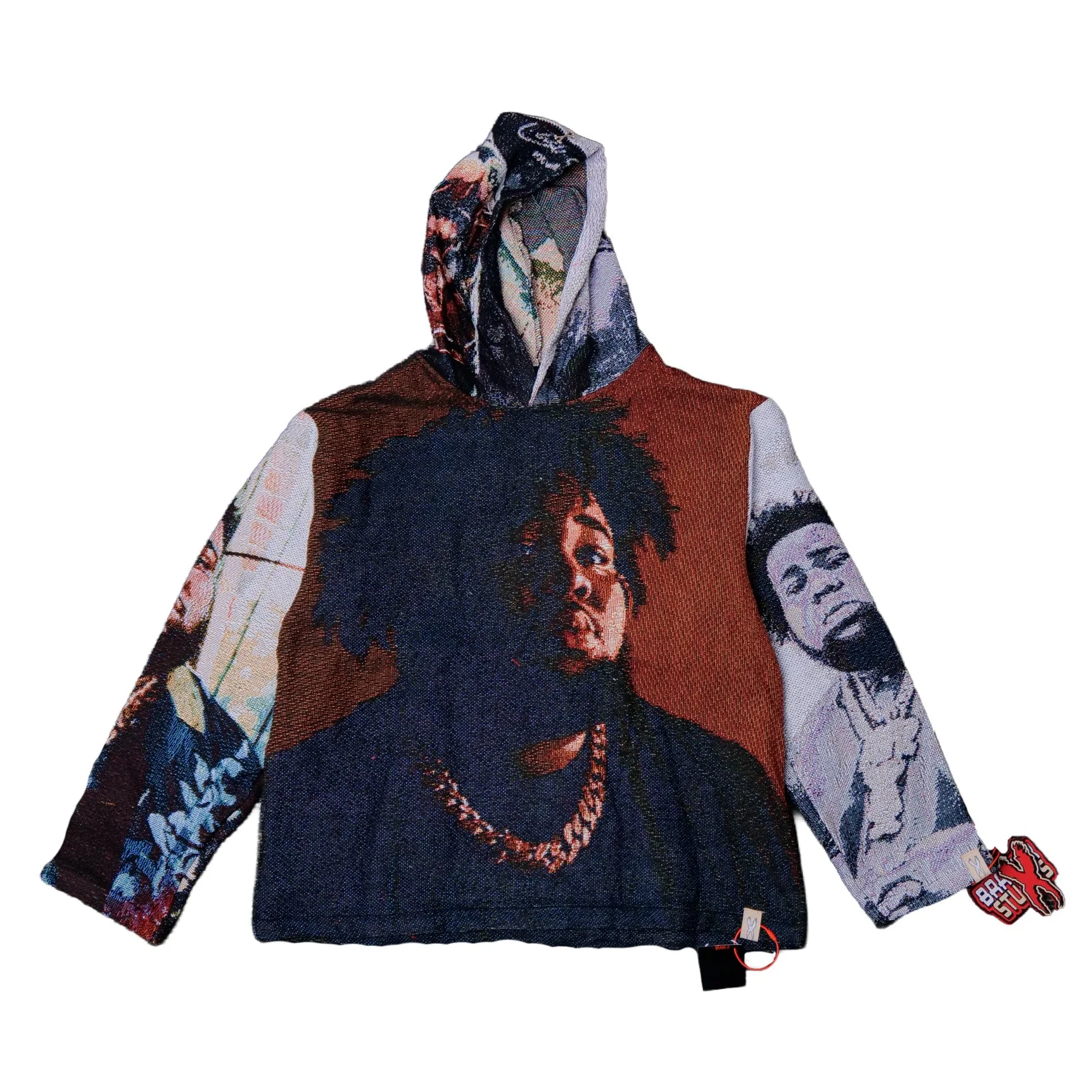 ROD WAVE TAPESTRY HOODIE - Image 3