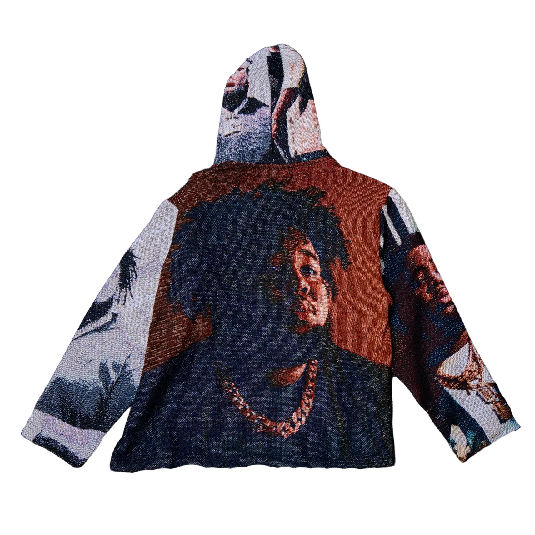 ROD WAVE TAPESTRY HOODIE - Image 4