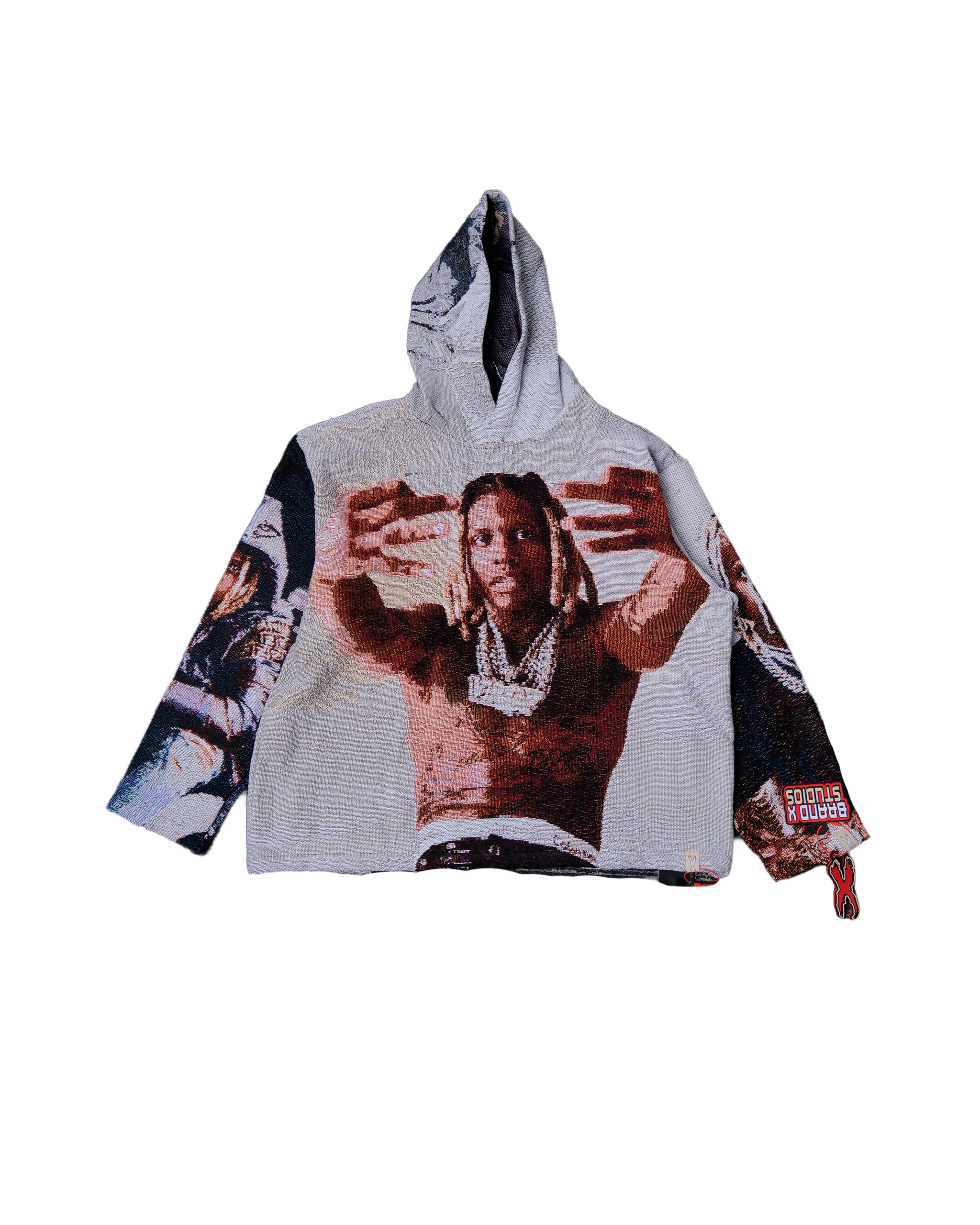 LIL DURK TAPESTRY HOODIE - Image 3