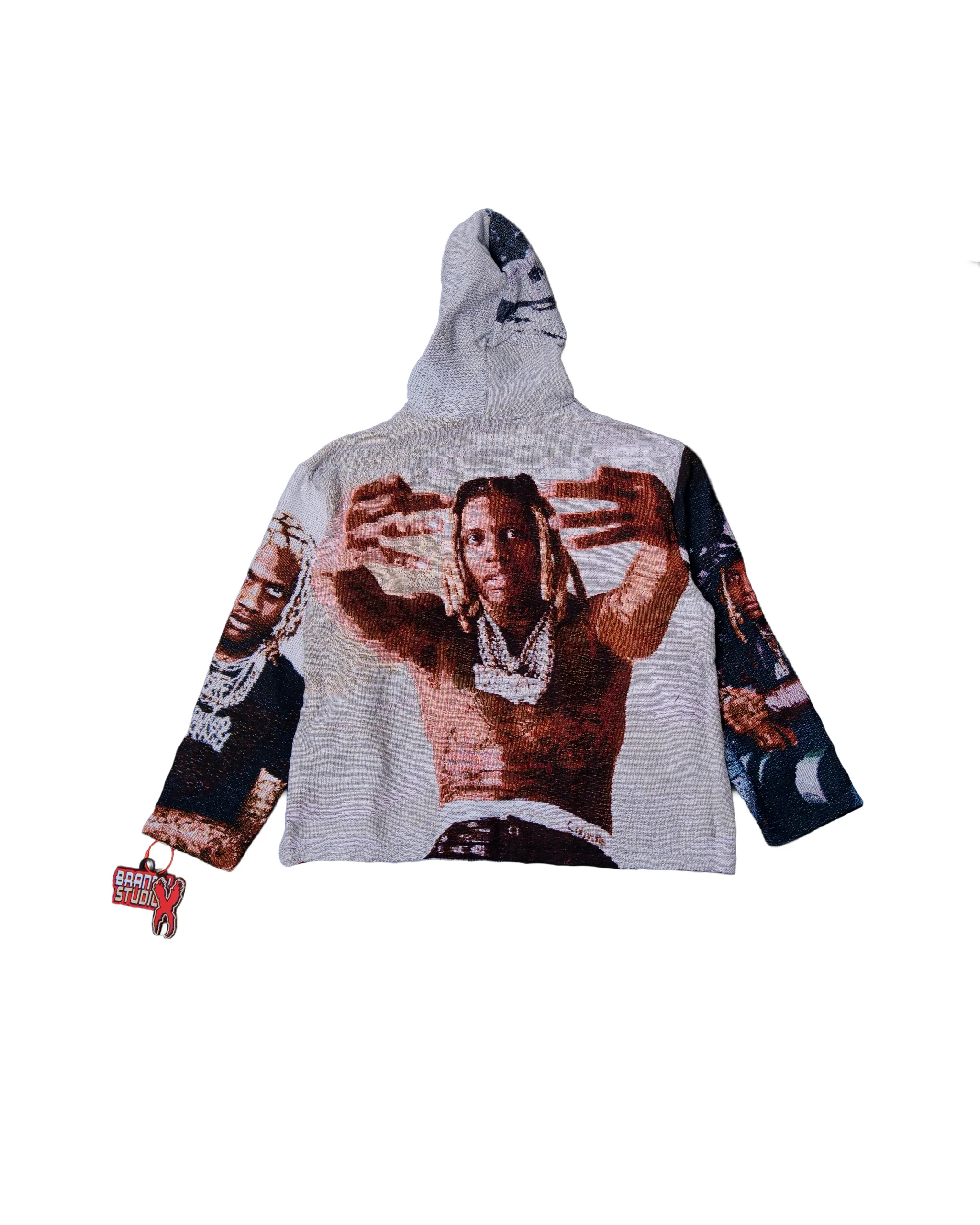 LIL DURK TAPESTRY HOODIE - Image 4
