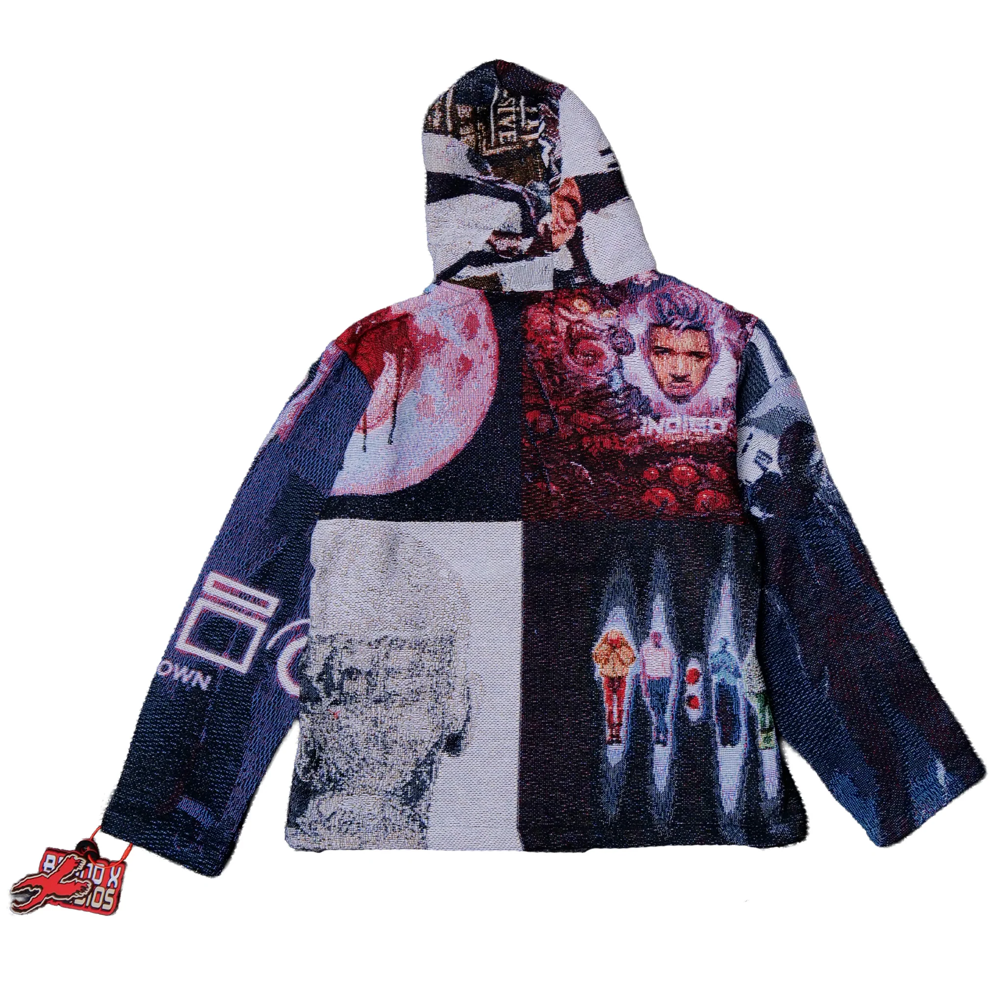 CHRIS BROWN ALBUMS TAPESTRY HOODIE - Image 4