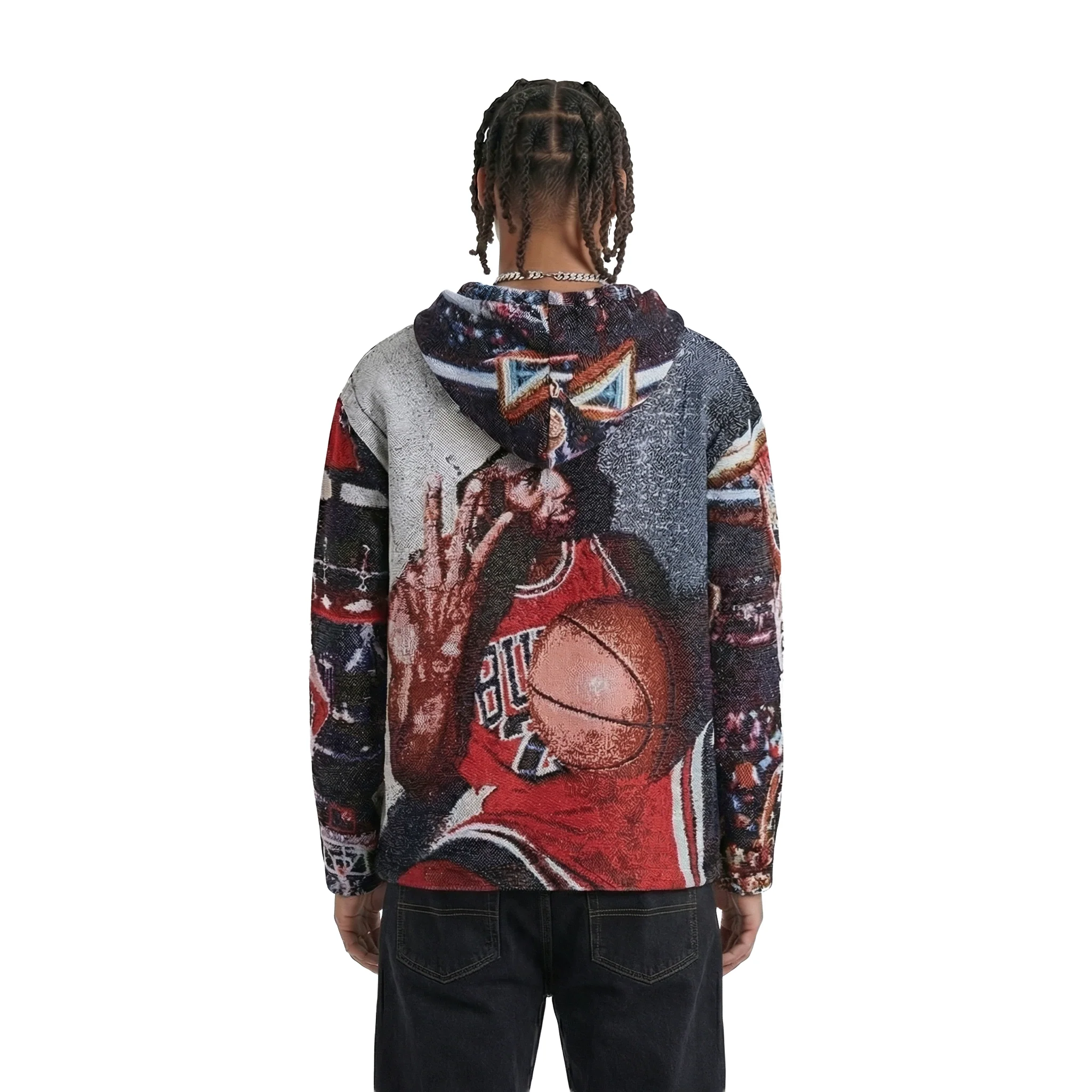 MICHAEL JORDAN 3 TAPESTRY HOODIE - Image 2