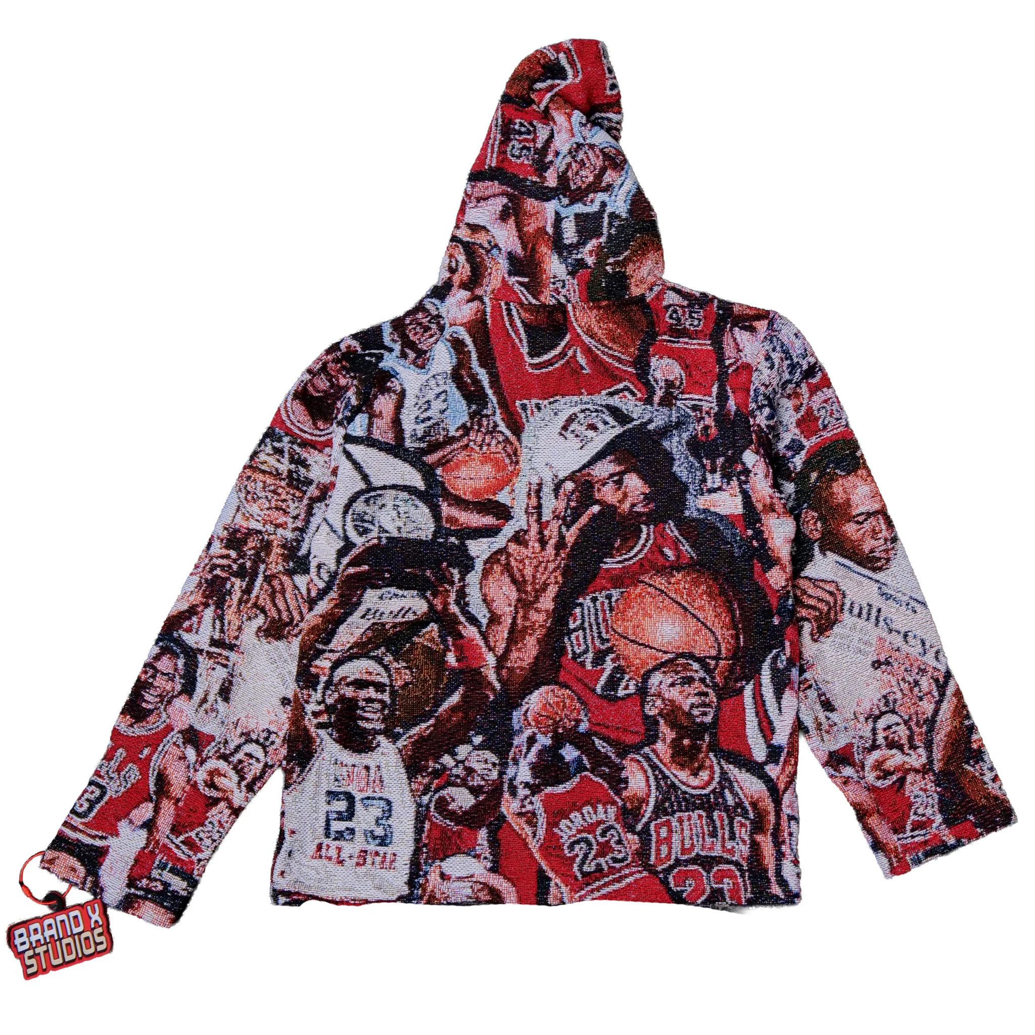 MICHAEL JORDAN COLLAGE TAPESTRY HOODIE - Image 4