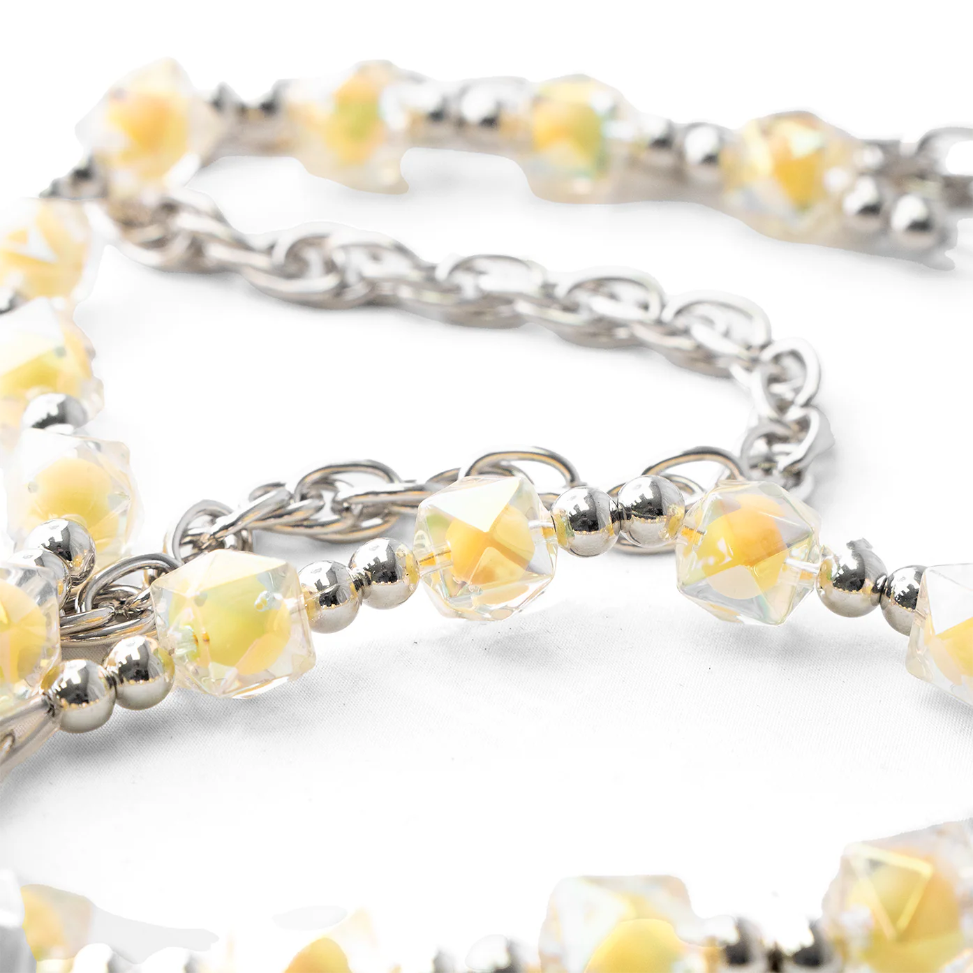 Yellow Glass Pant Chain - Image 4