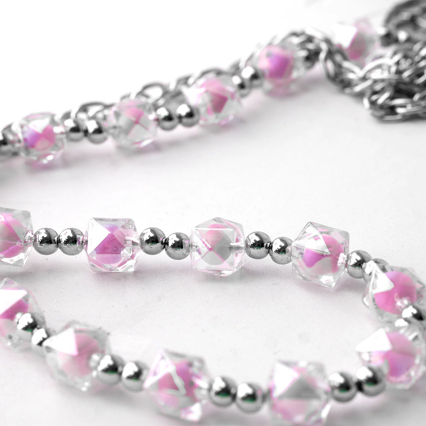 Pink Glass Pant Chain - Image 4