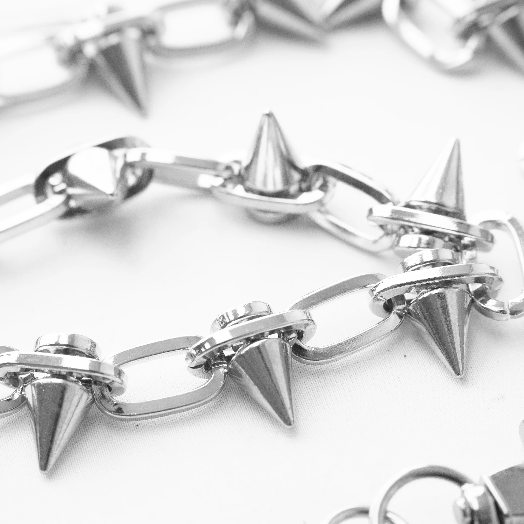 Silver Stud Pant Chain - Image 4